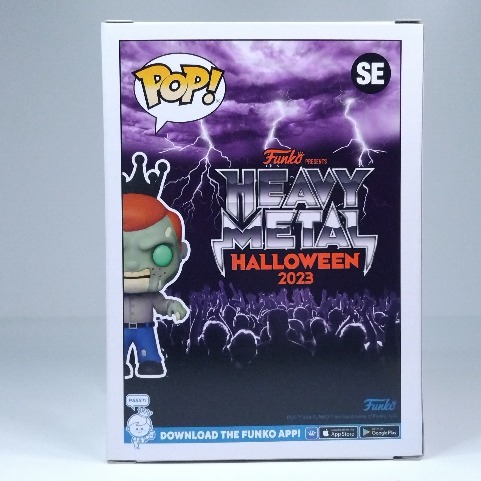 Funko Pop! Freddy Funko Zombie Glitter 3,000 Pcs #SE