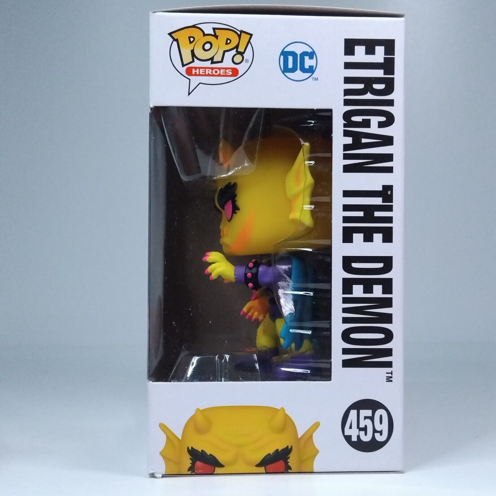 Funko Pop! DC Heroes Etrigan the Demon Blacklight Chase Edition #459