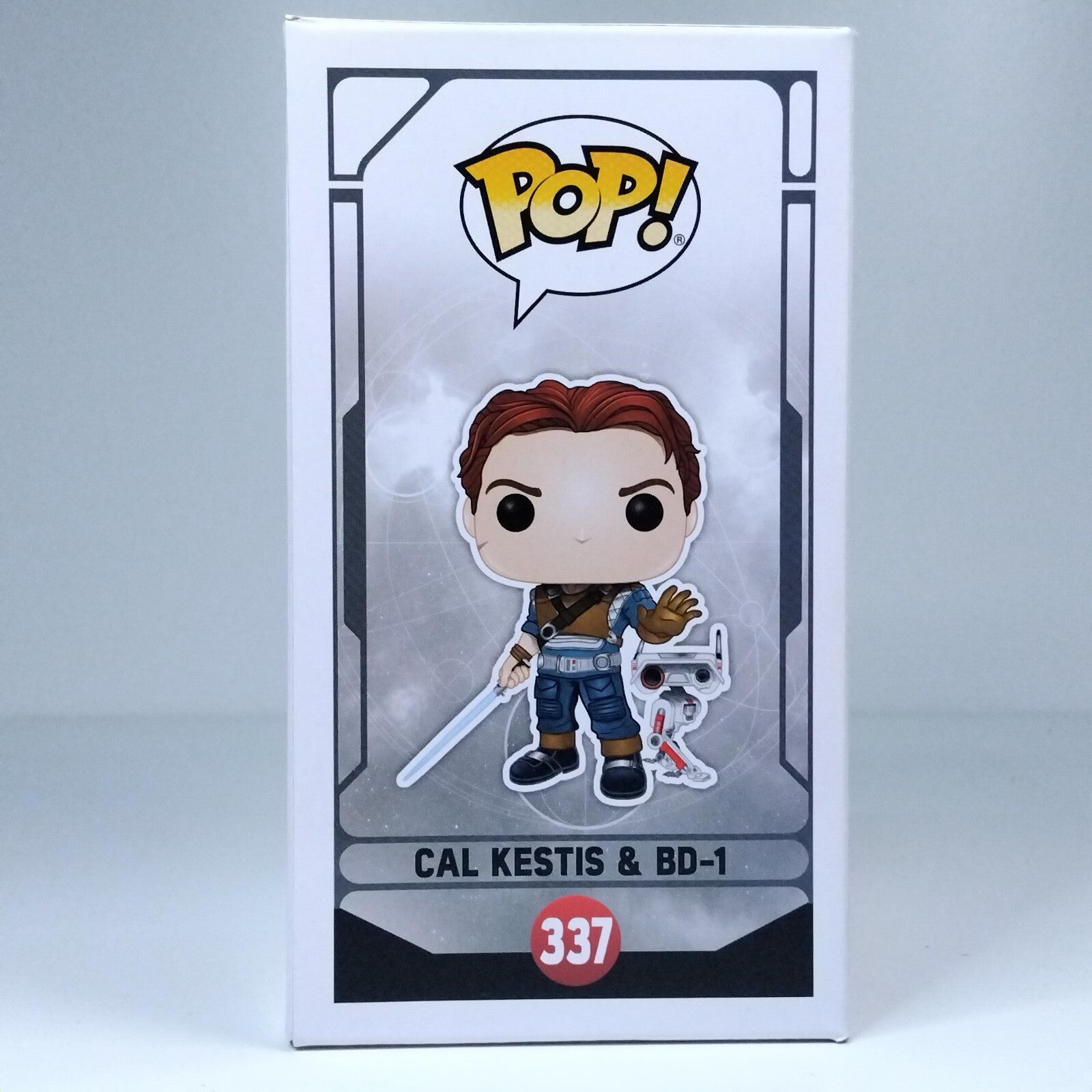 Funko Pop! Star Wars Cal Kestis & BD-1 Signed Cameron Monaghan COA #337