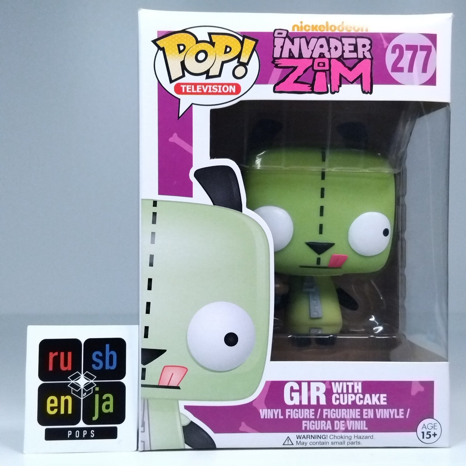 Funko Pop! TV Animation - Invader Zim Gir with Cupcake #277