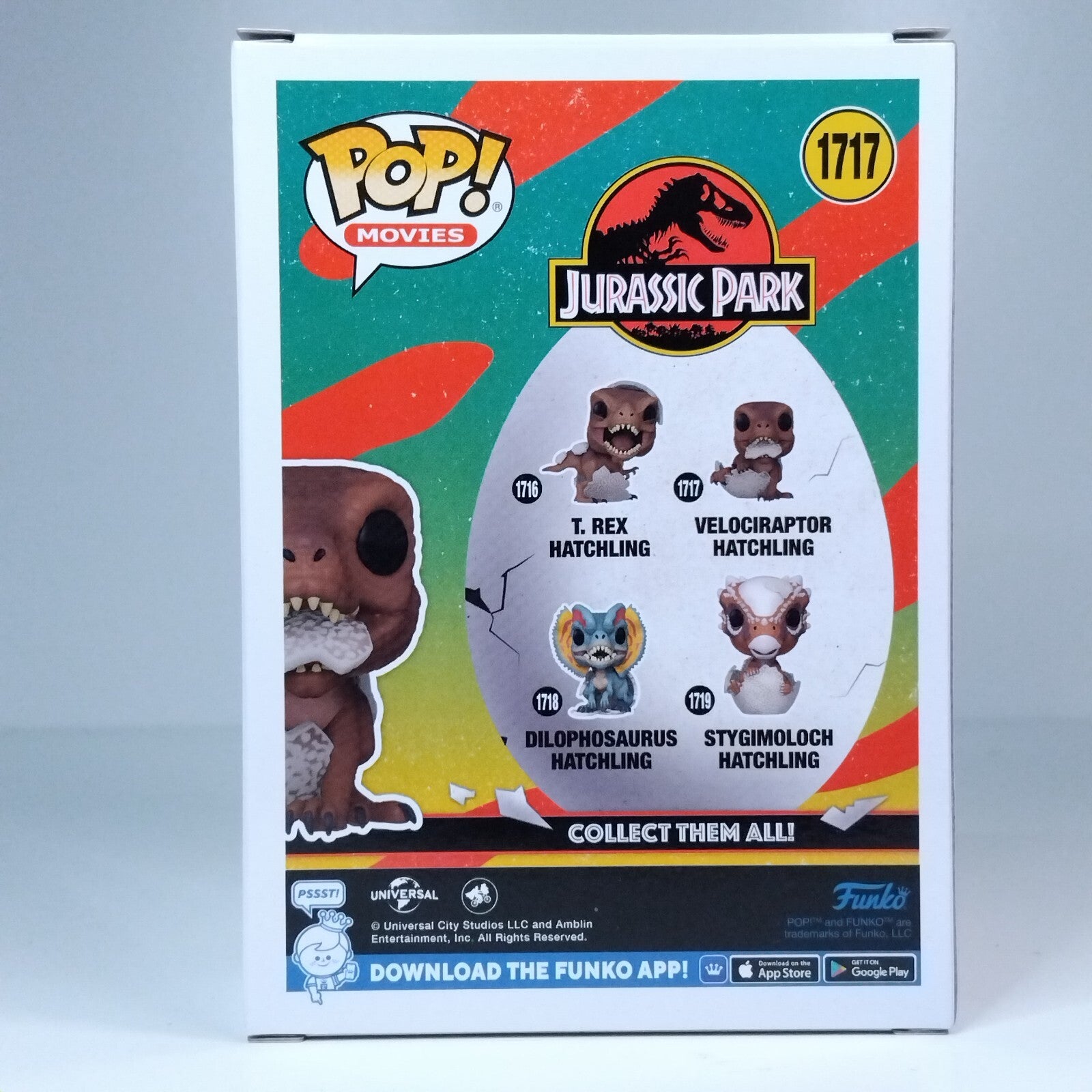Funko Pop! Movies Jurassic Park Velociraptor Hatchling #1717