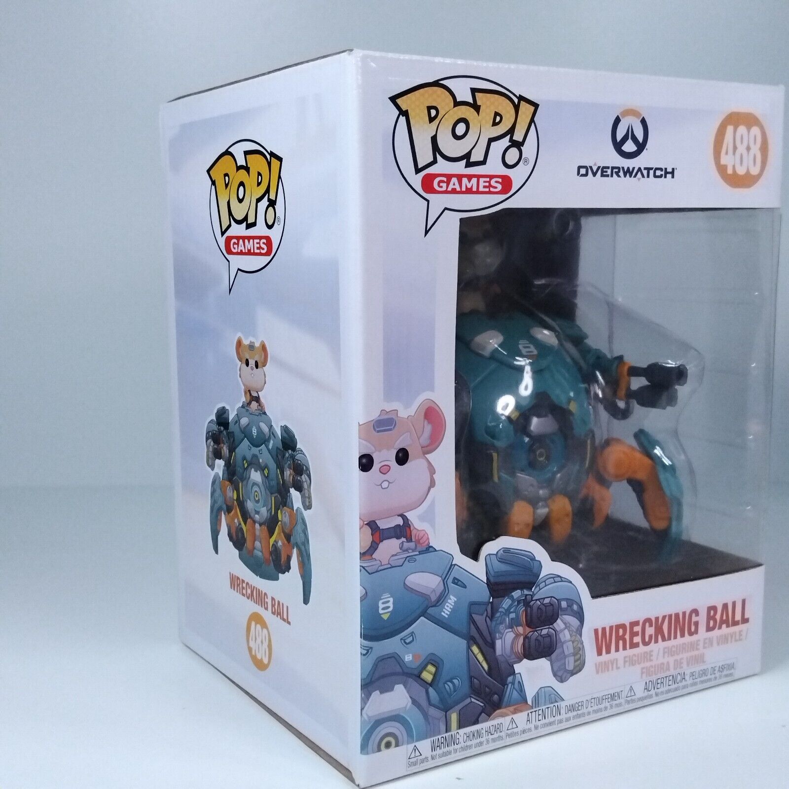 Funko Pop! Games Overwatch Wrecking Ball 6" Inch #488