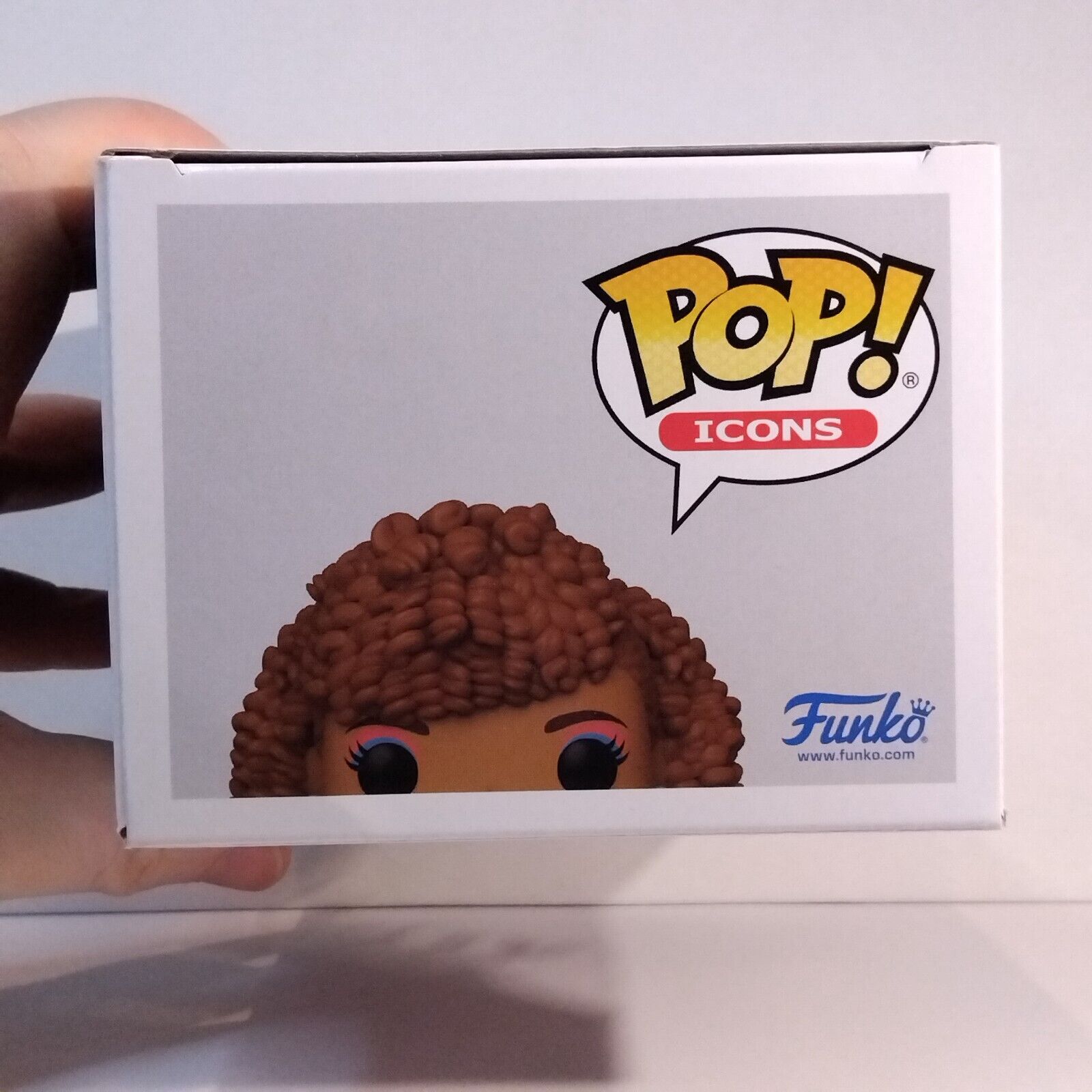 Funko Pop! Rocks Music Icons Whitney Houston Signed Naomi Ackie COA #73 WS