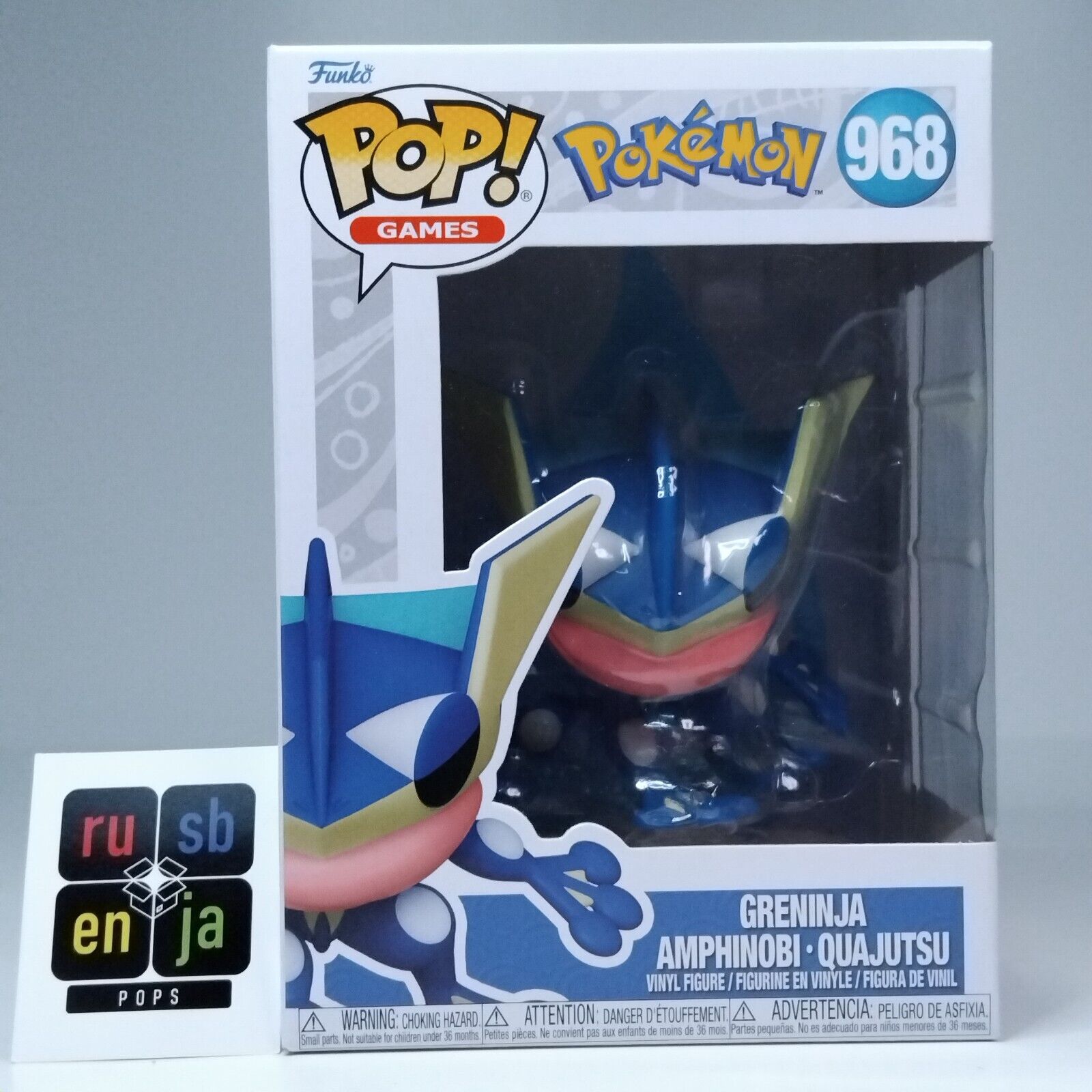 Funko Pop! Games Pokemon Greninja #968