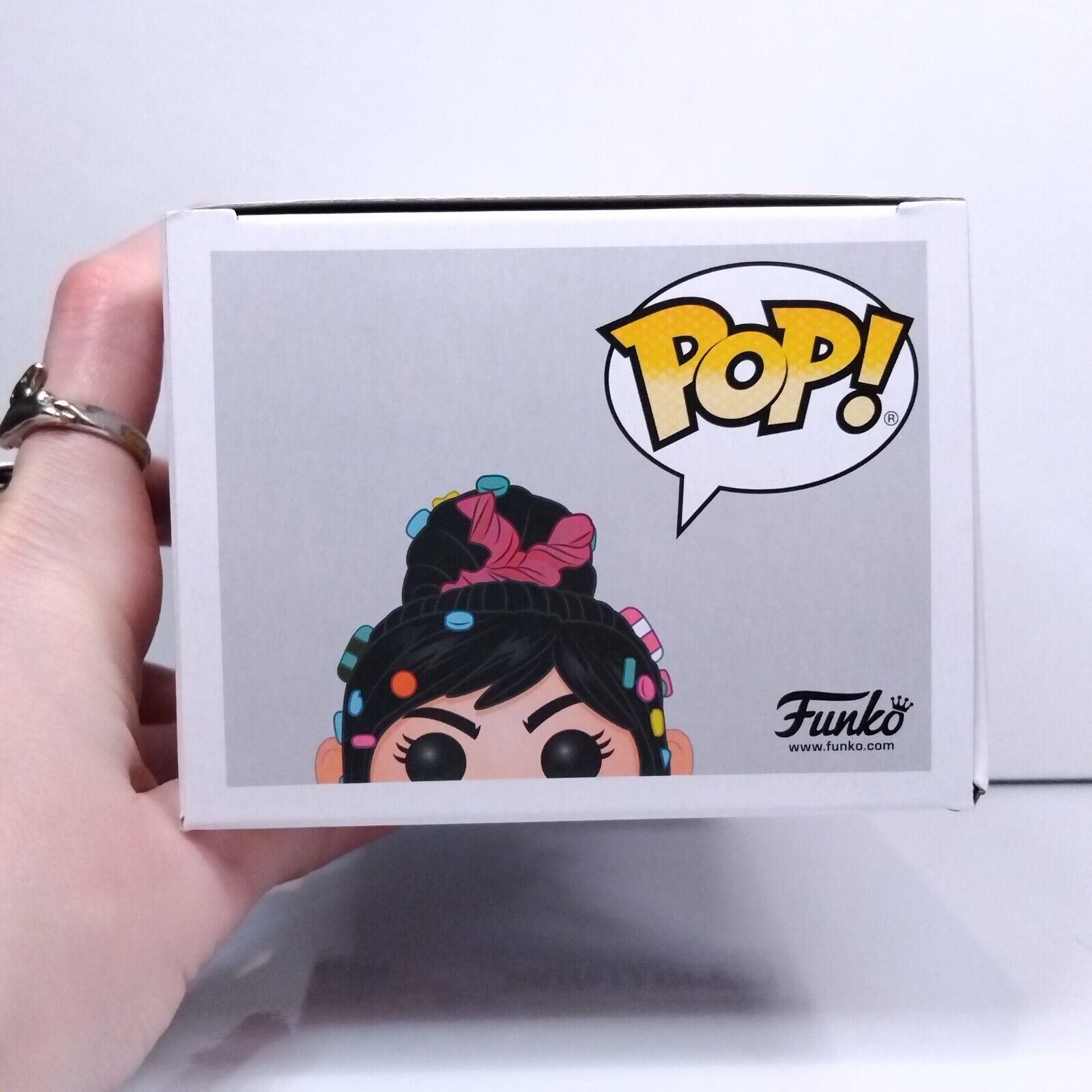 Funko Pop! Disney Wreck It Ralph Vanellope Signed Sarah Silverman COA #15 WS