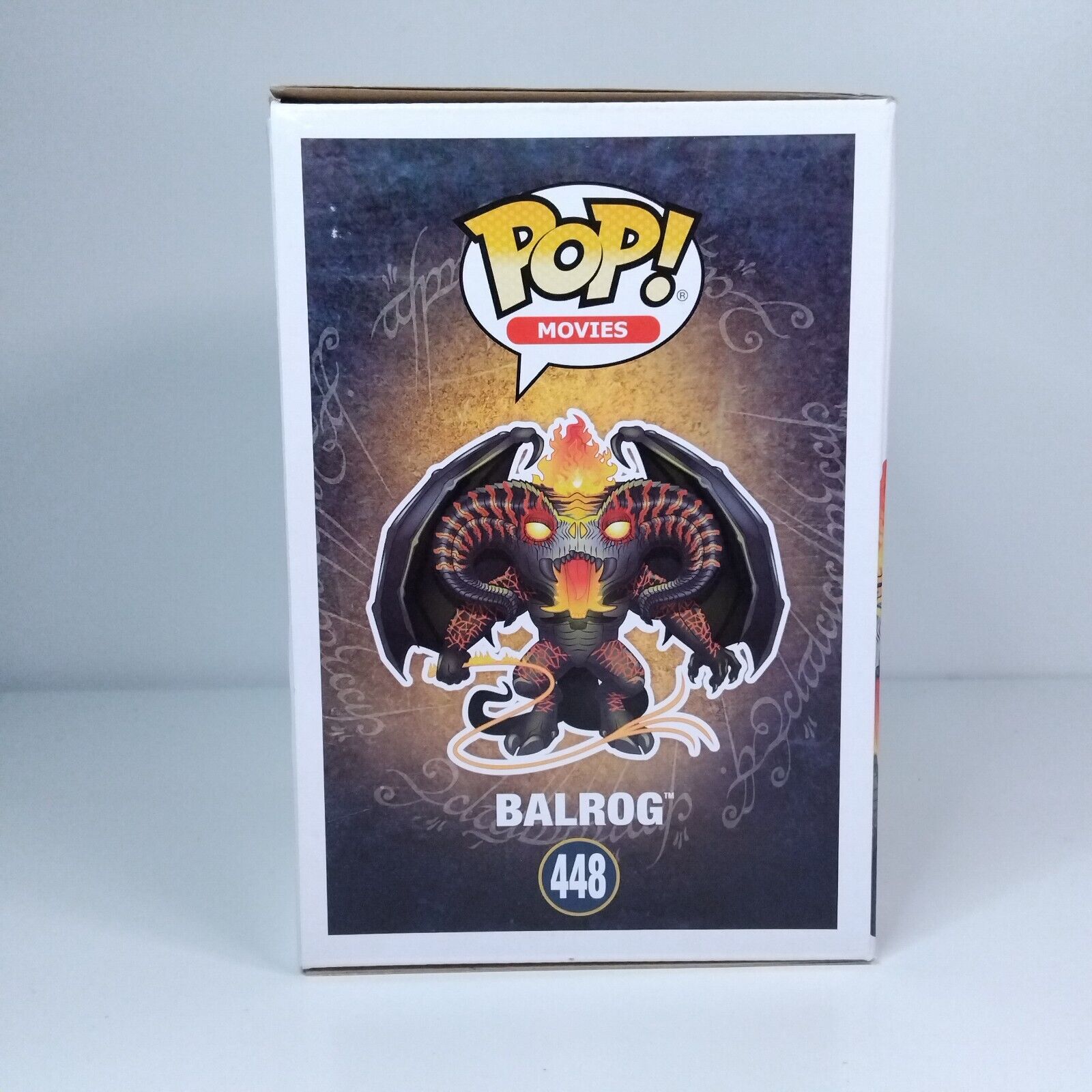 Funko Pop! Movies Lord of the Rings Balrog Glows in Dark Exclusive #448