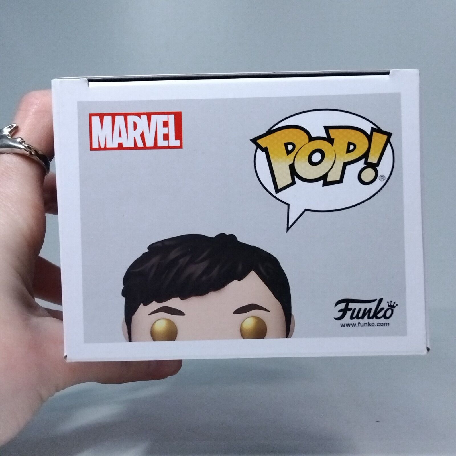 Funko Pop! Marvel Eternals Druig Signed Barry Keoghan COA #733 WS