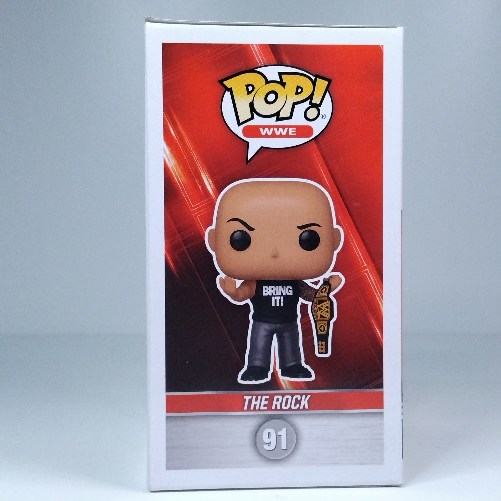 Funko Pop! WWE - The Rock Special Edition #91