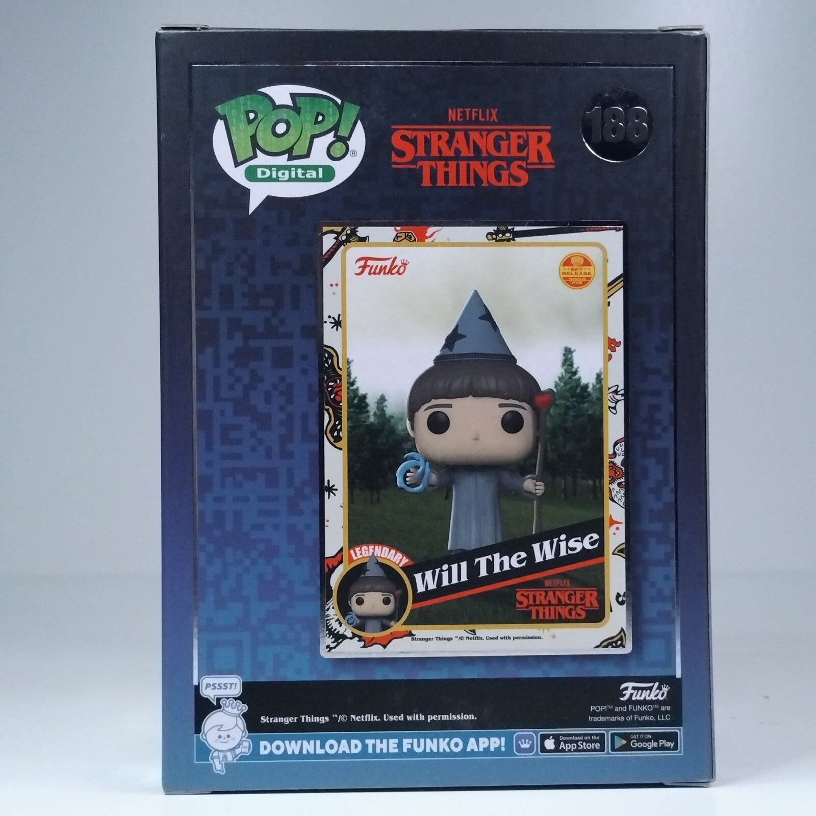 Funko Pop! Digital TV Stranger Things Will the Wise 3,000 Pcs #188