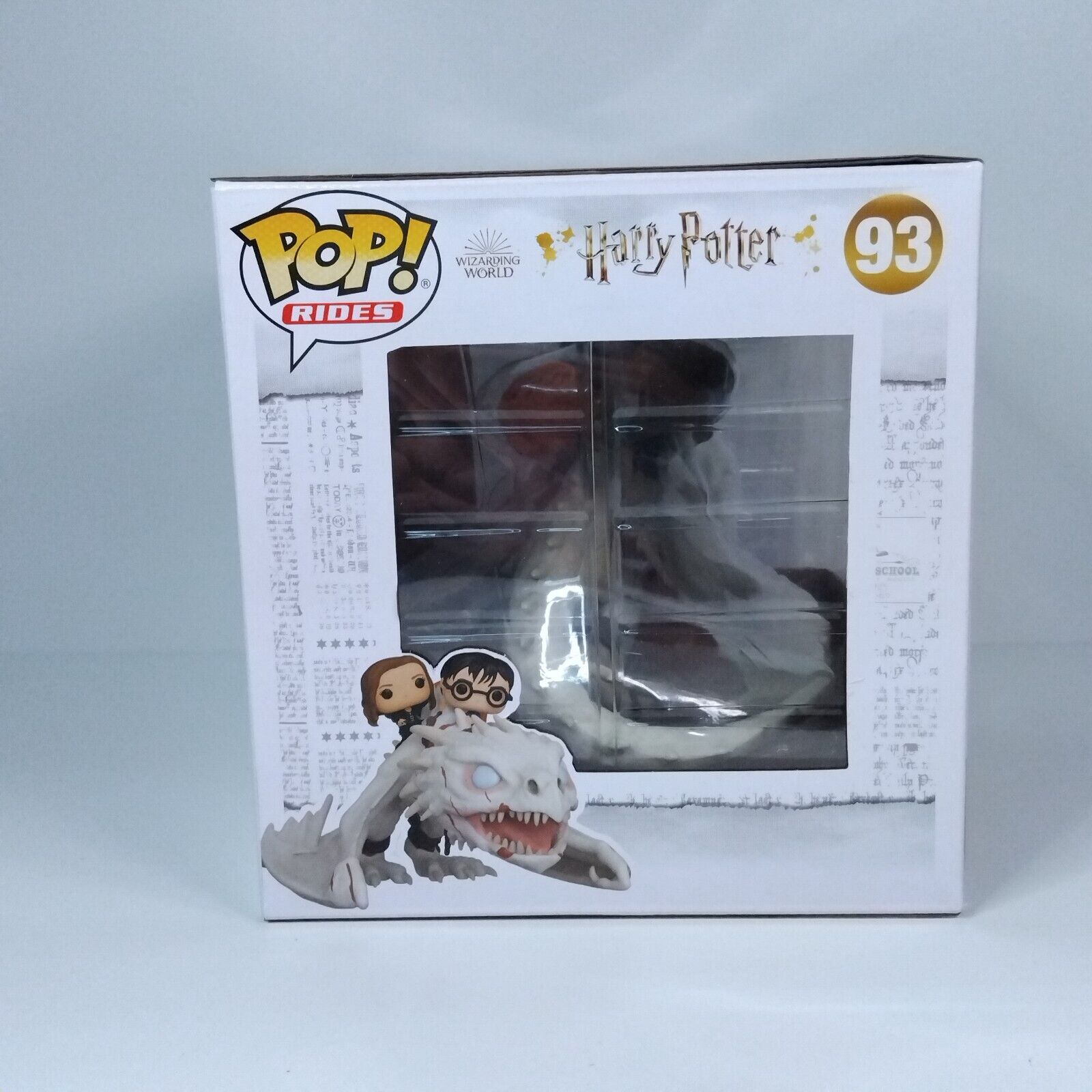 Funko Pop! Harry Potter Hermione Granger Ron Weasley Riding Gringotts Dragon #93