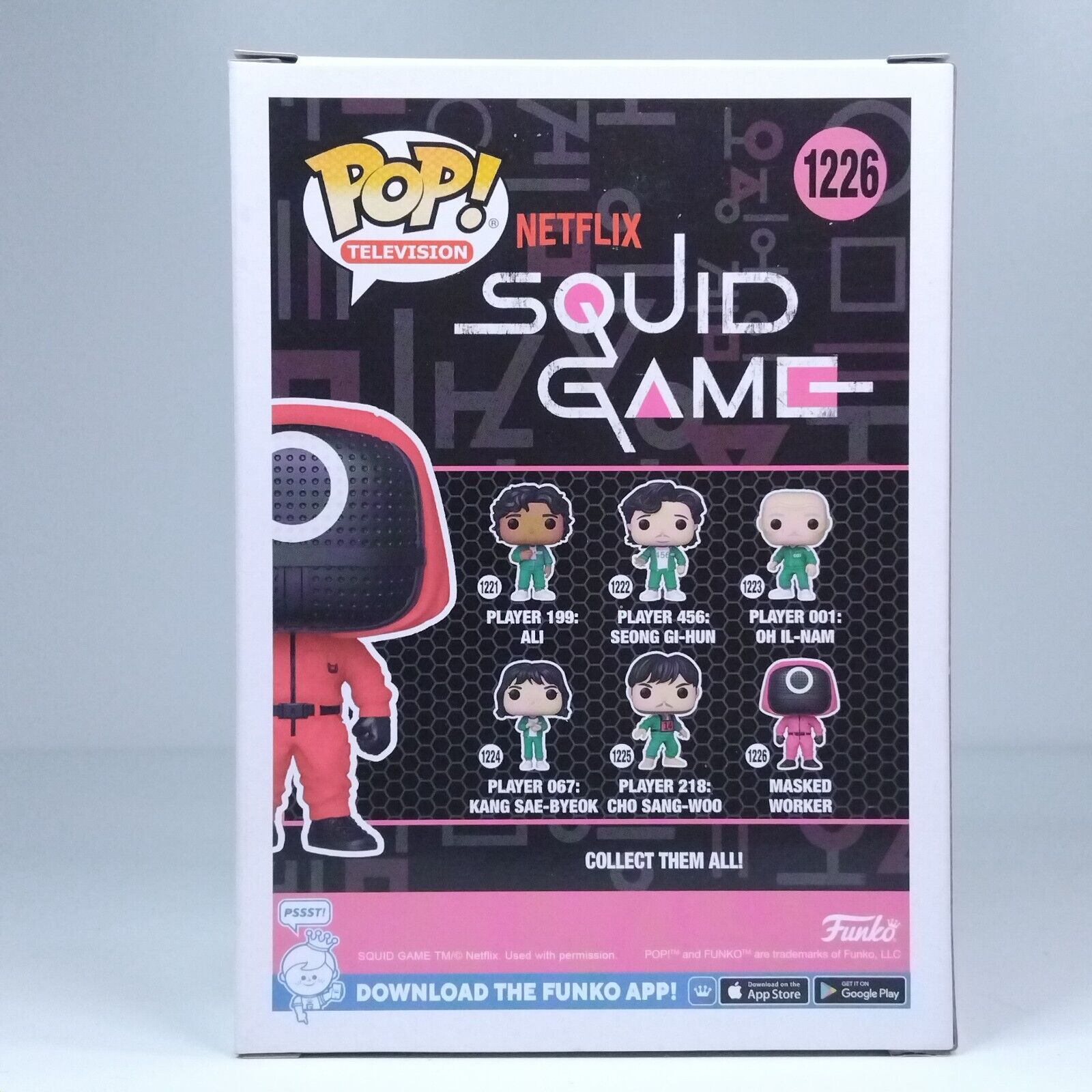 Funko Pop! TV Netflix Squid Games Masked Worker #1226