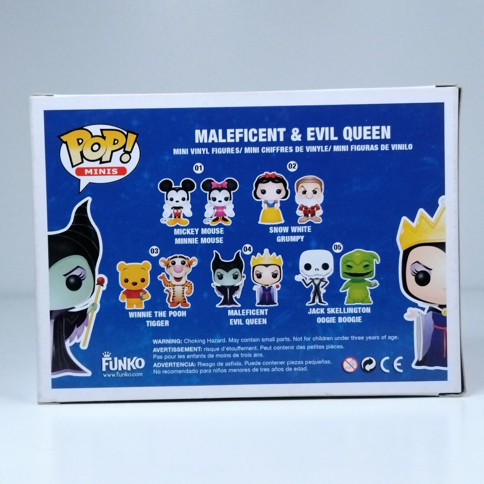 Funko Pop! Minis Disney Maleficent & Evil Queen 2 Pack #04