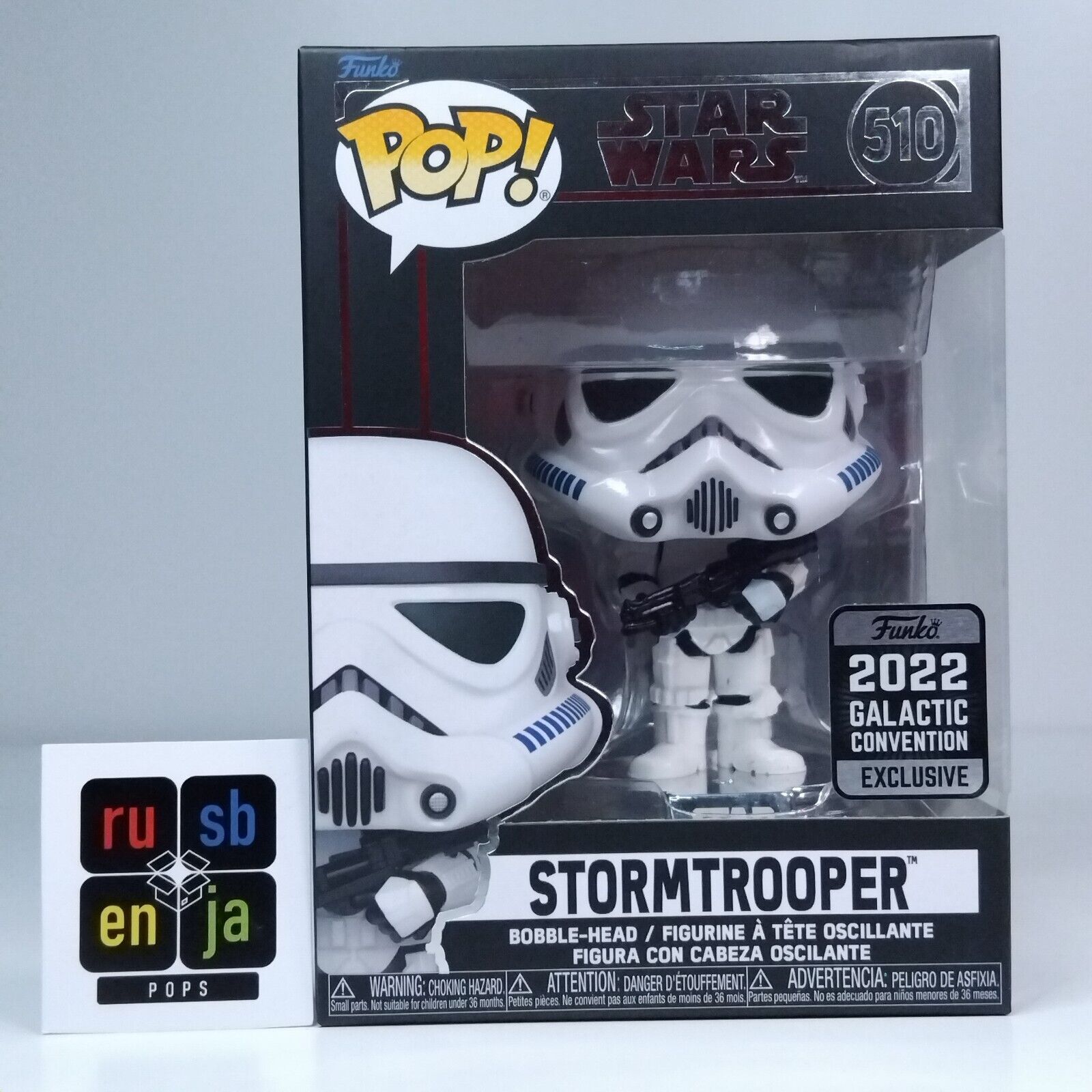 Funko Pop! Star Wars Stormtrooper Galactic Convetnion Exclusive #510