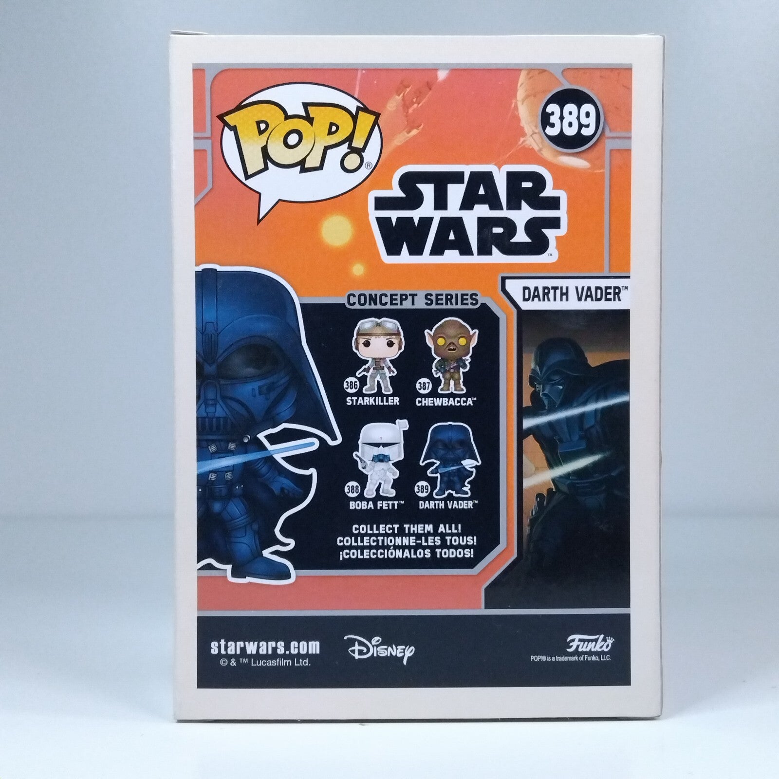 Funko Pop! Star Wars Concept Series Darth Vader Exclusive #389