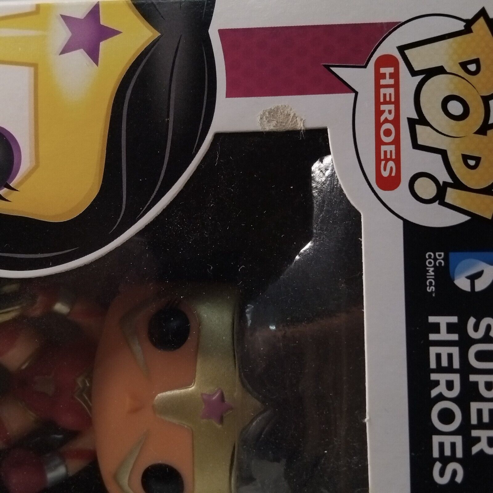 Funko Pop! DC Heroes Star Sapphire Wonder Woman #61 BOX DAMAGE