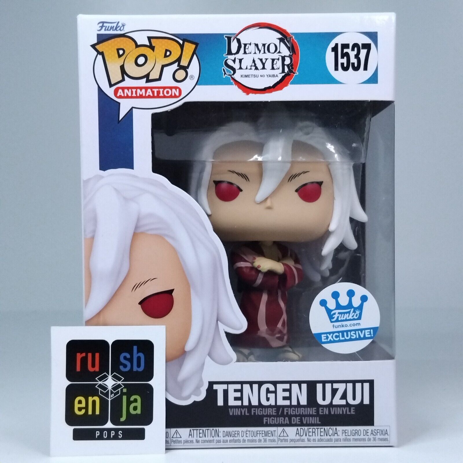 Funko Pop! Anime Demon Slayer Tengen Uzui Exclusive #1537