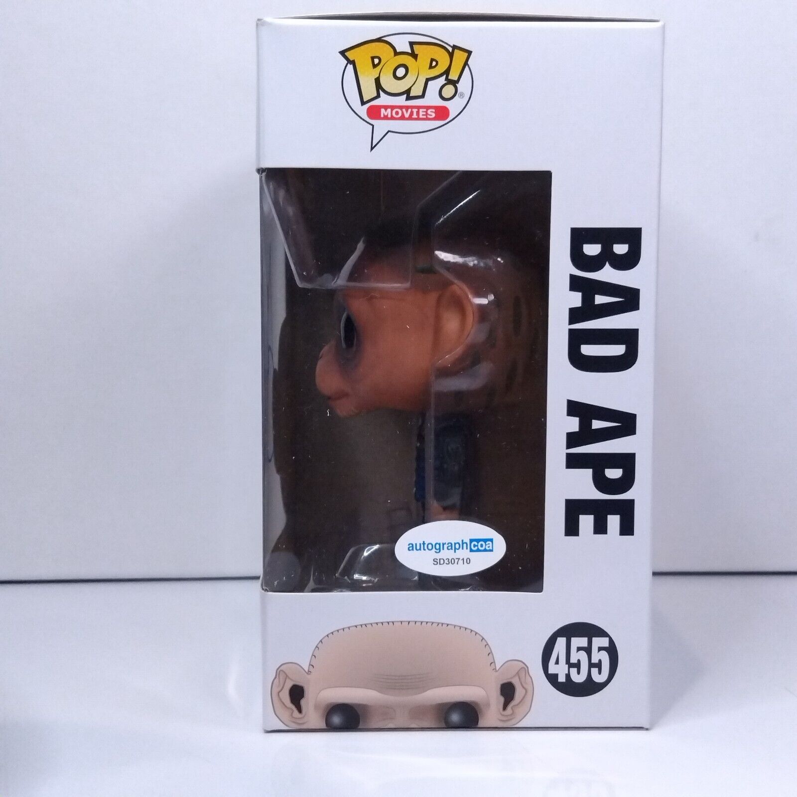 Funko Pop! Movies Planet of the Apes Bad Ape Signed Steve Zahn COA #455 WS