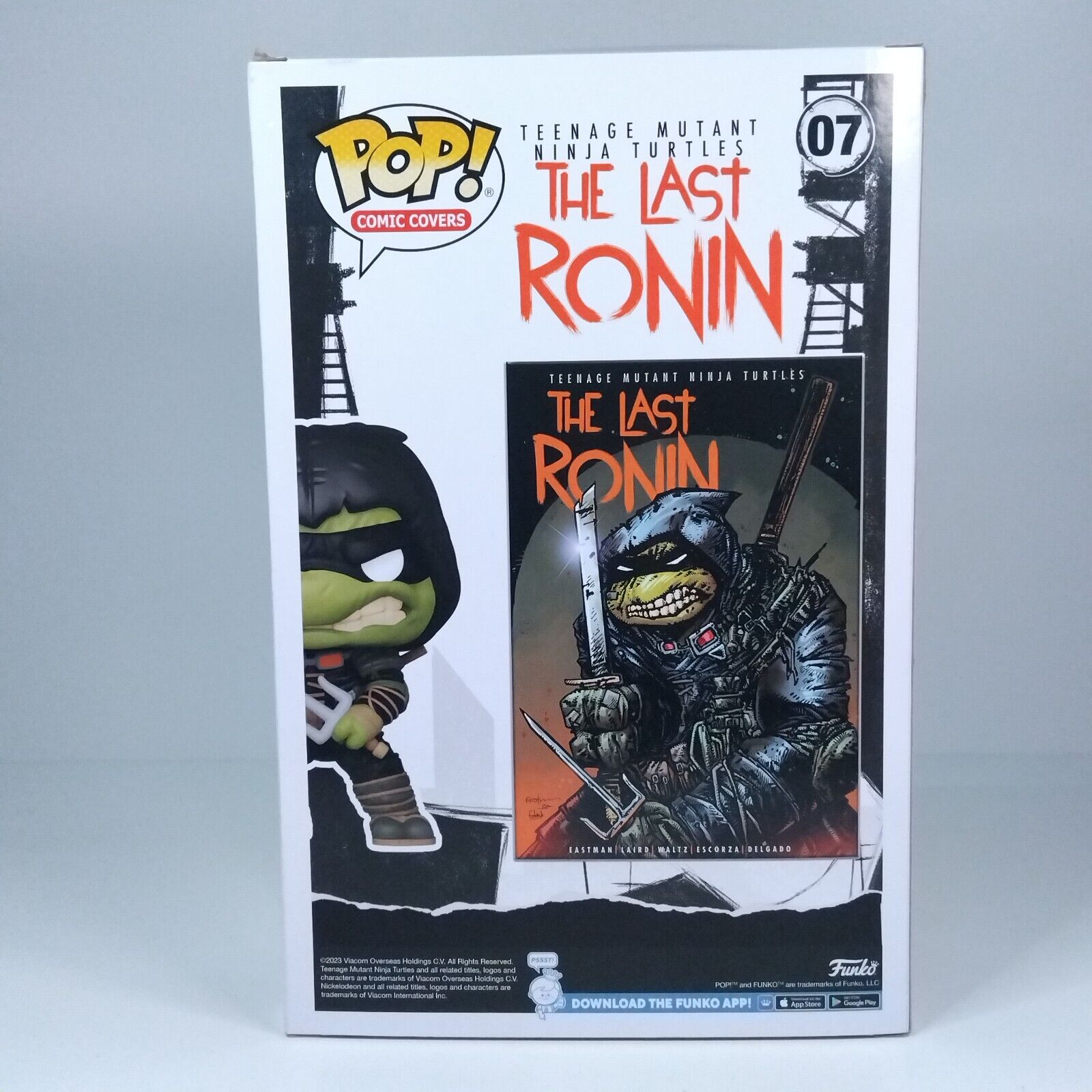 Funko Pop! Comic Covers TMNT Teenage Mutant Ninja Turtles The Last Ronin #07