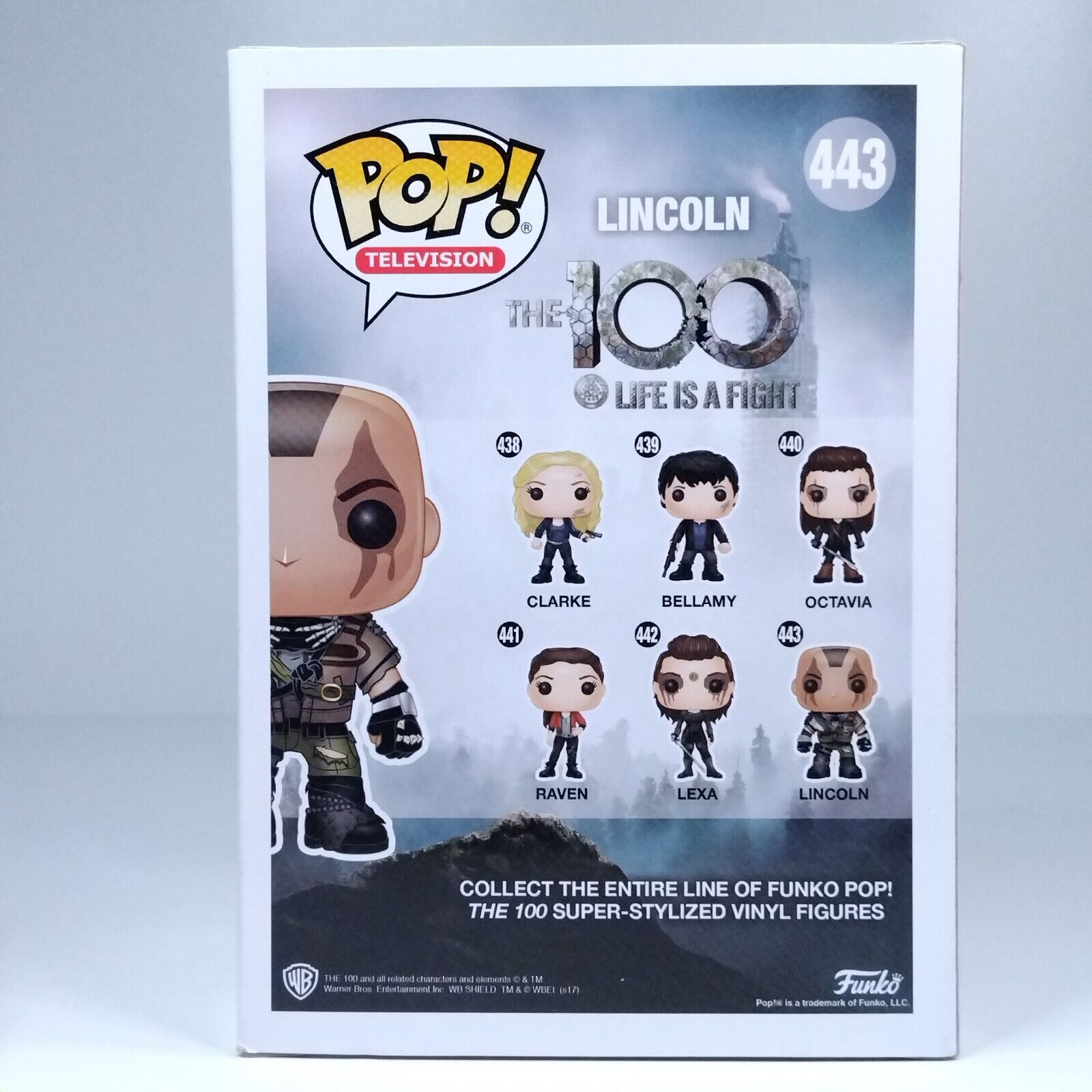 Funko Pop! TV The 100 Lincoln Signed Ricky Whittle & Quote COA #443