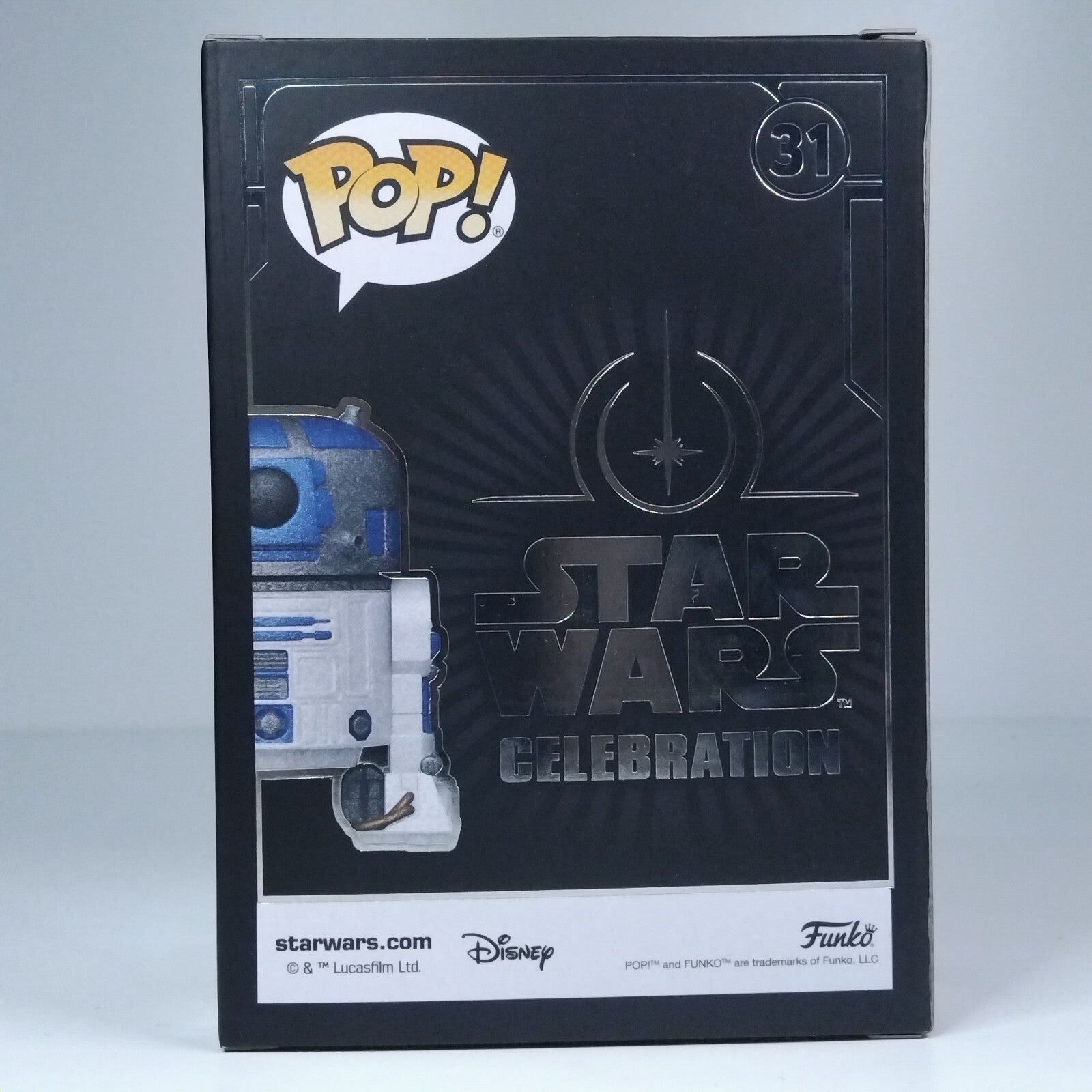 Funko Pop! Star Wars R2-D2 Galactic Convention Diamond Edition #31