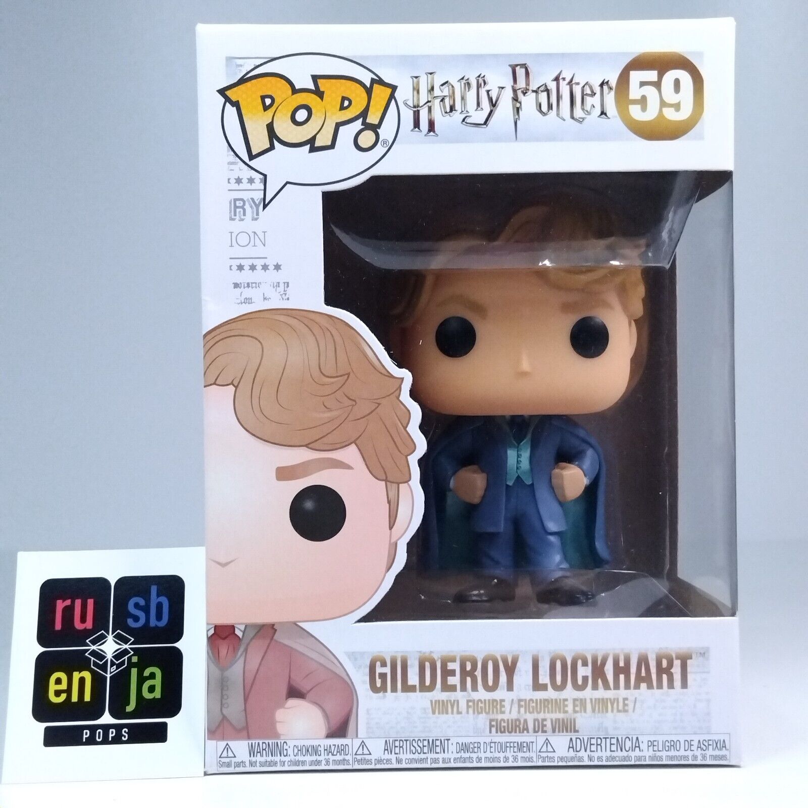 Funko Pop! Harry Potter Gilderoy Lockhart Blue #59