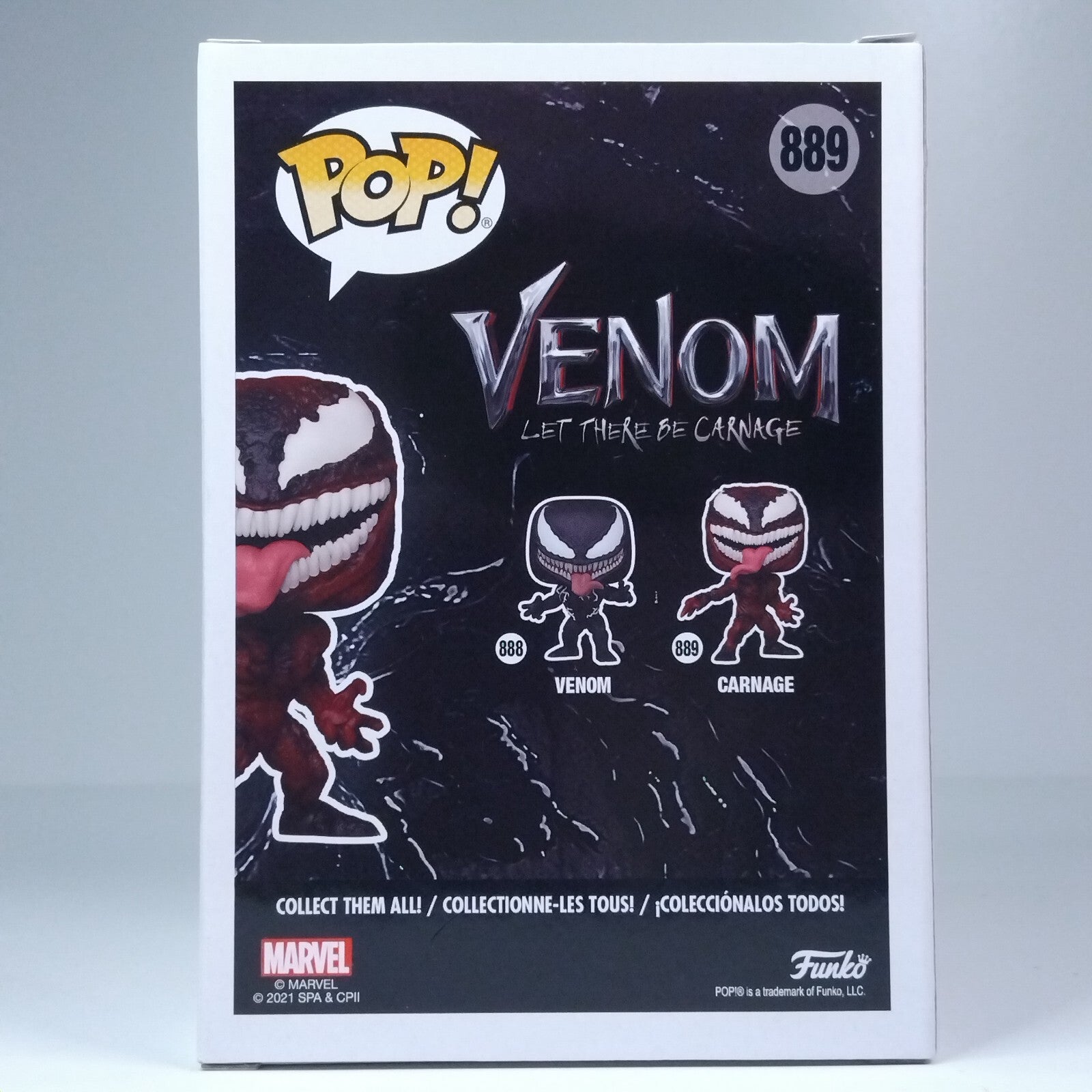 Funko Pop! Marvel Venom Carnage #889
