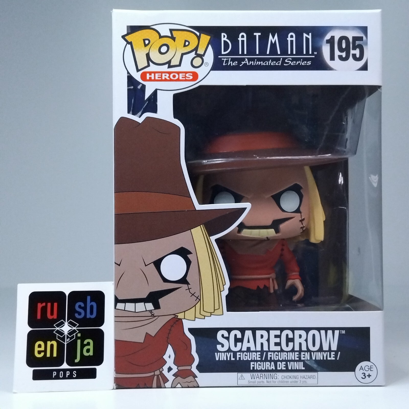 Funko Pop! DC Heroes Batman The Animated Series Scarecrow #195