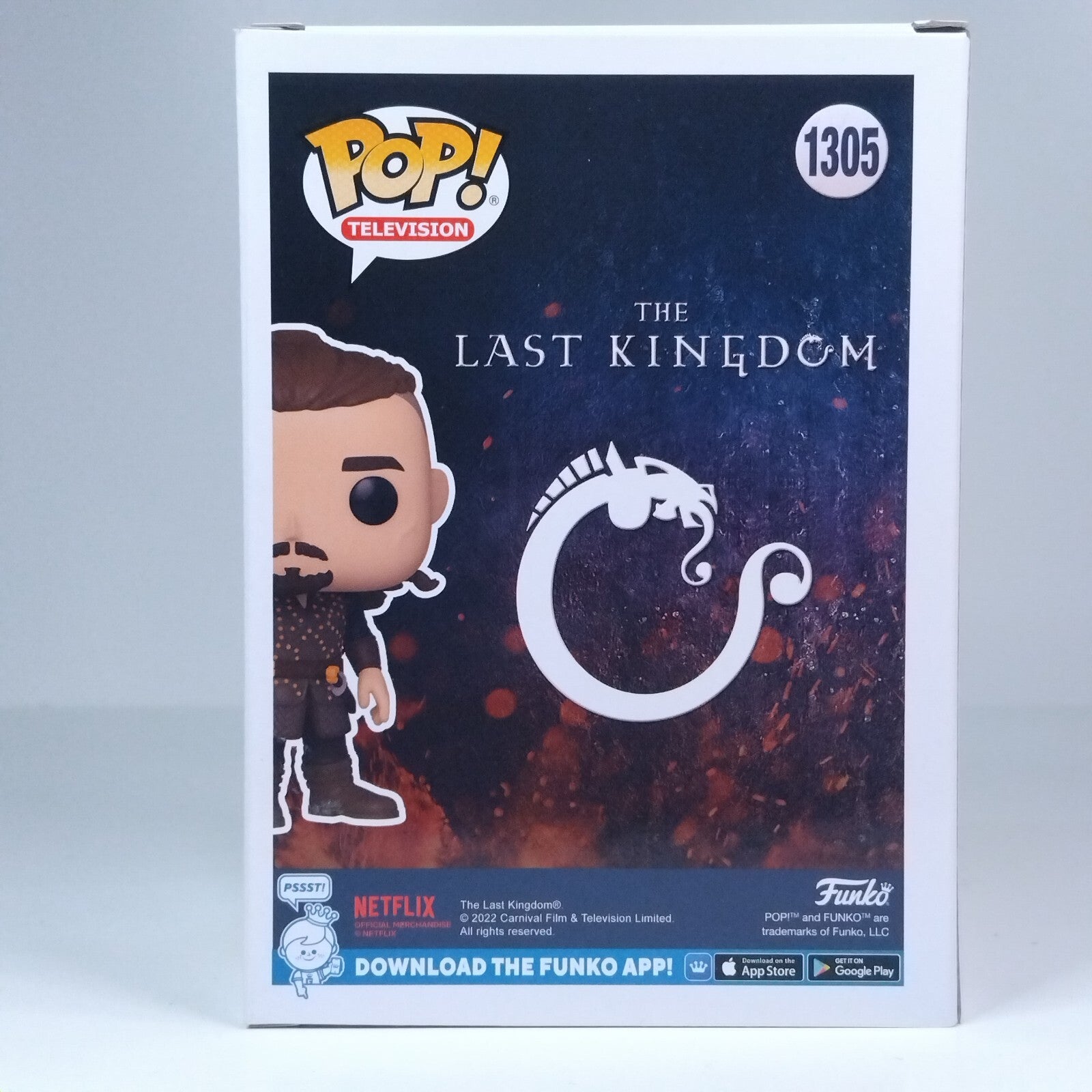 Funko Pop! TV The Last Kingdom Uhtred Signed Alexander Dreymon COA #1305