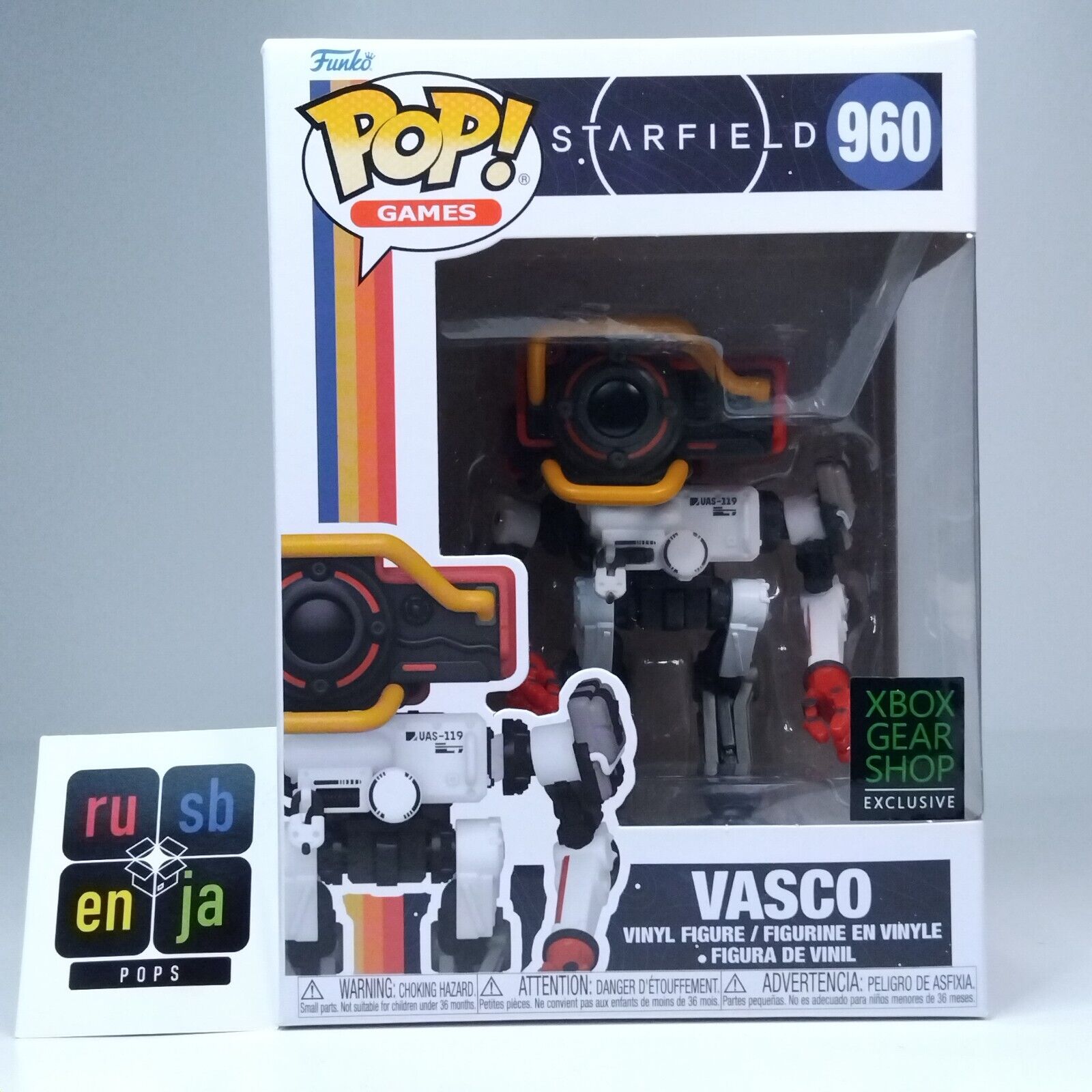 Funko Pop! TV The Sandman Vasco Xbox Gear Shop Exclusive #960