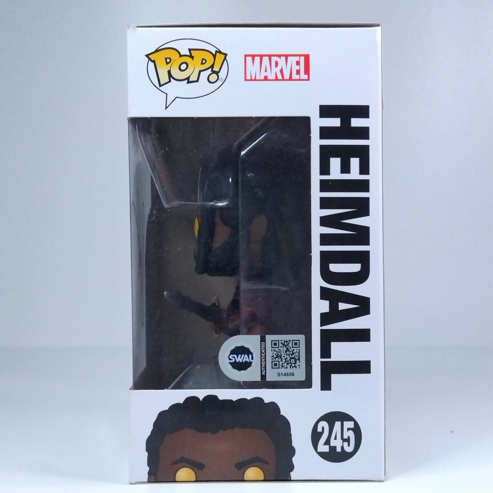 Funko Pop! Marvel Thor Ragnarok Heimdall Signed Idris Elba COA #245 WS