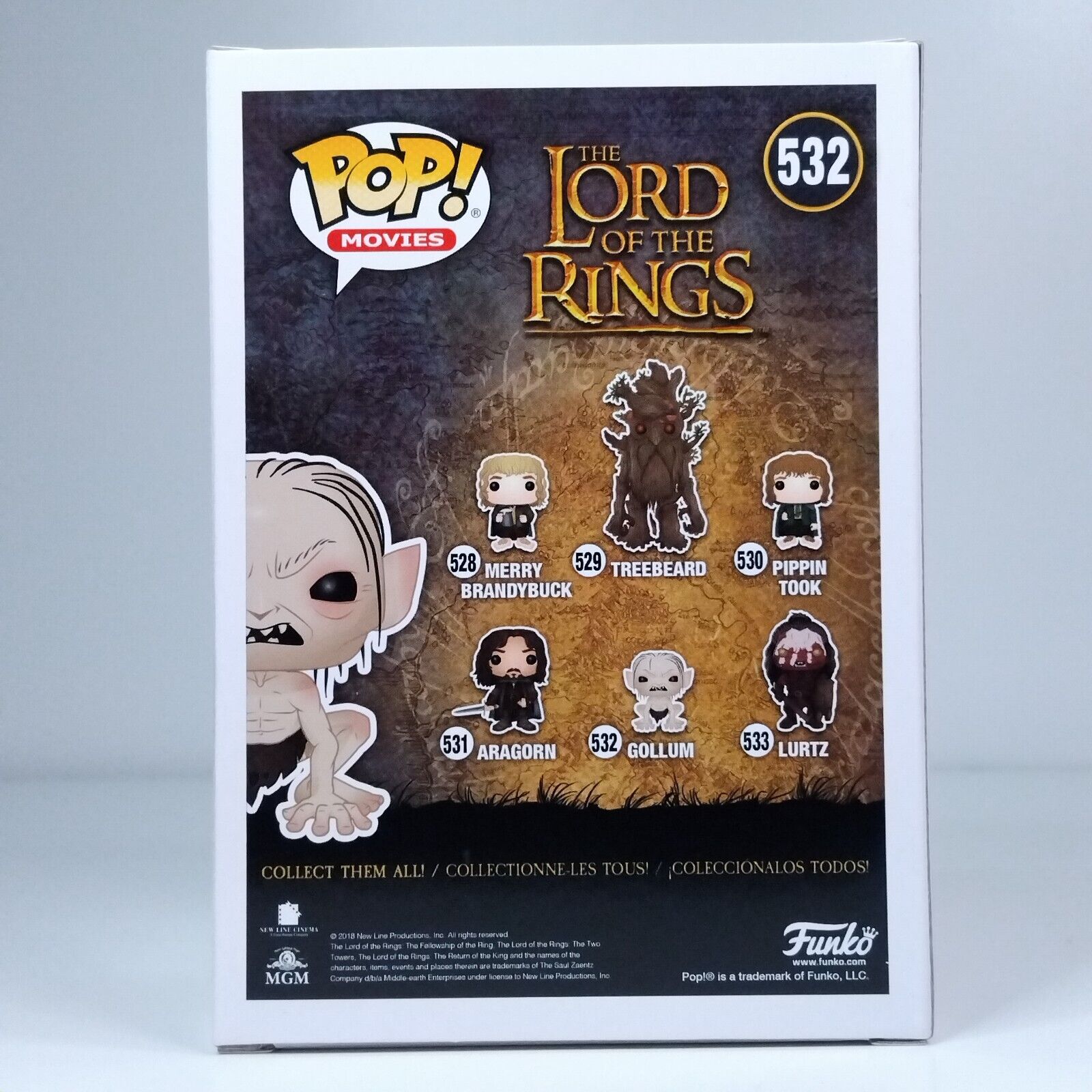 Funko Pop! Movies Lord of the Rings Gollum #532