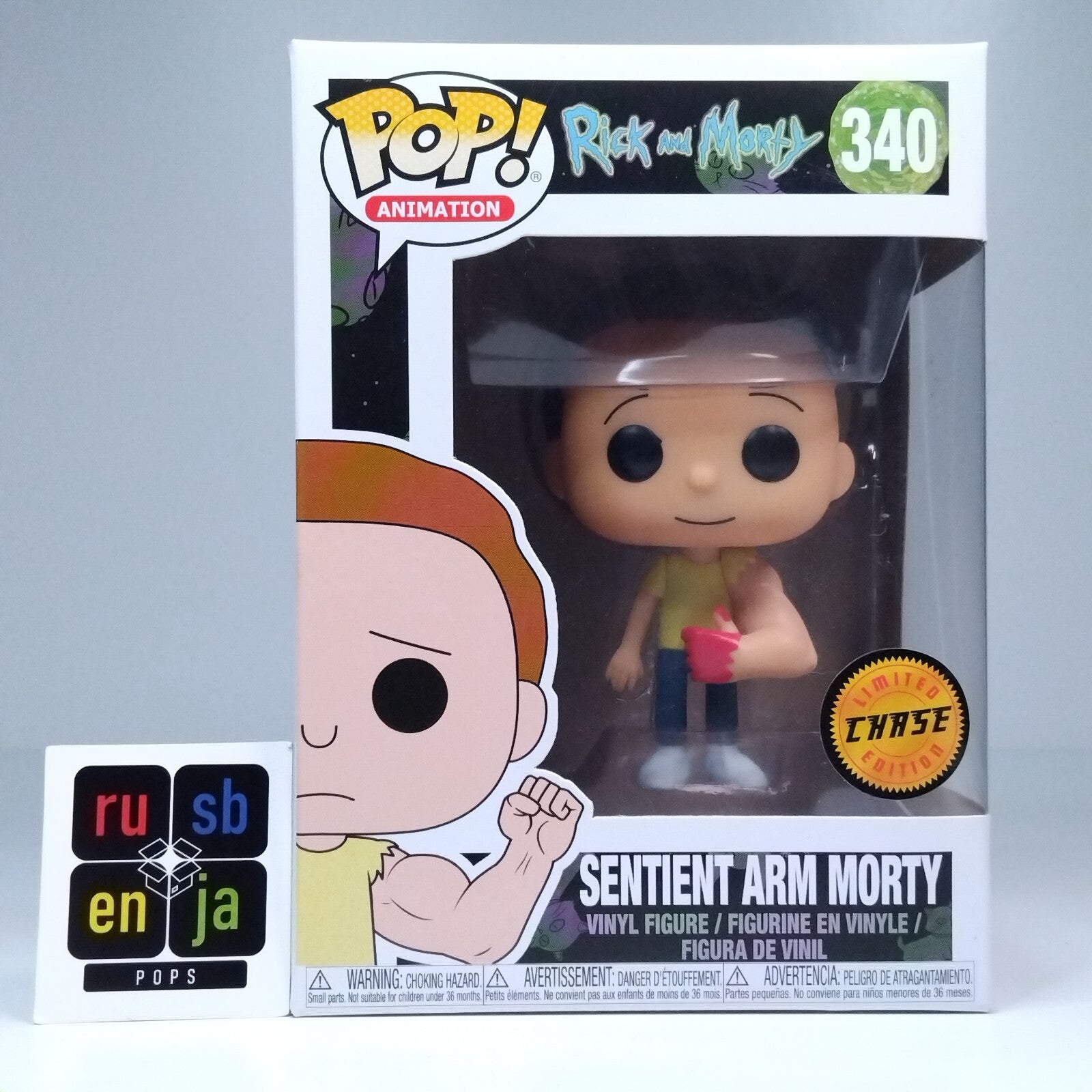 Funko Pop! Animation Rick and Morty - Sentient Army Morty Chase Edition #340