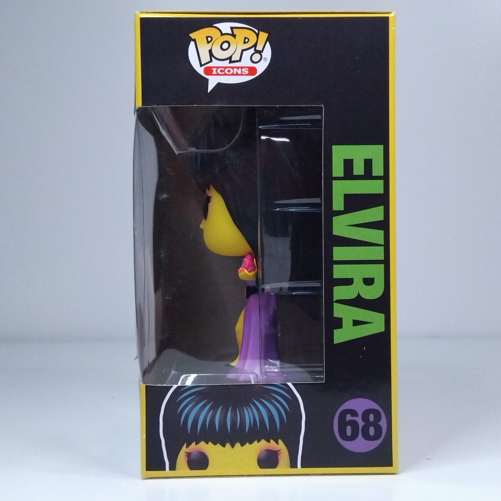 Funko Pop! Icons Blacklight Elvira Special Edition #68