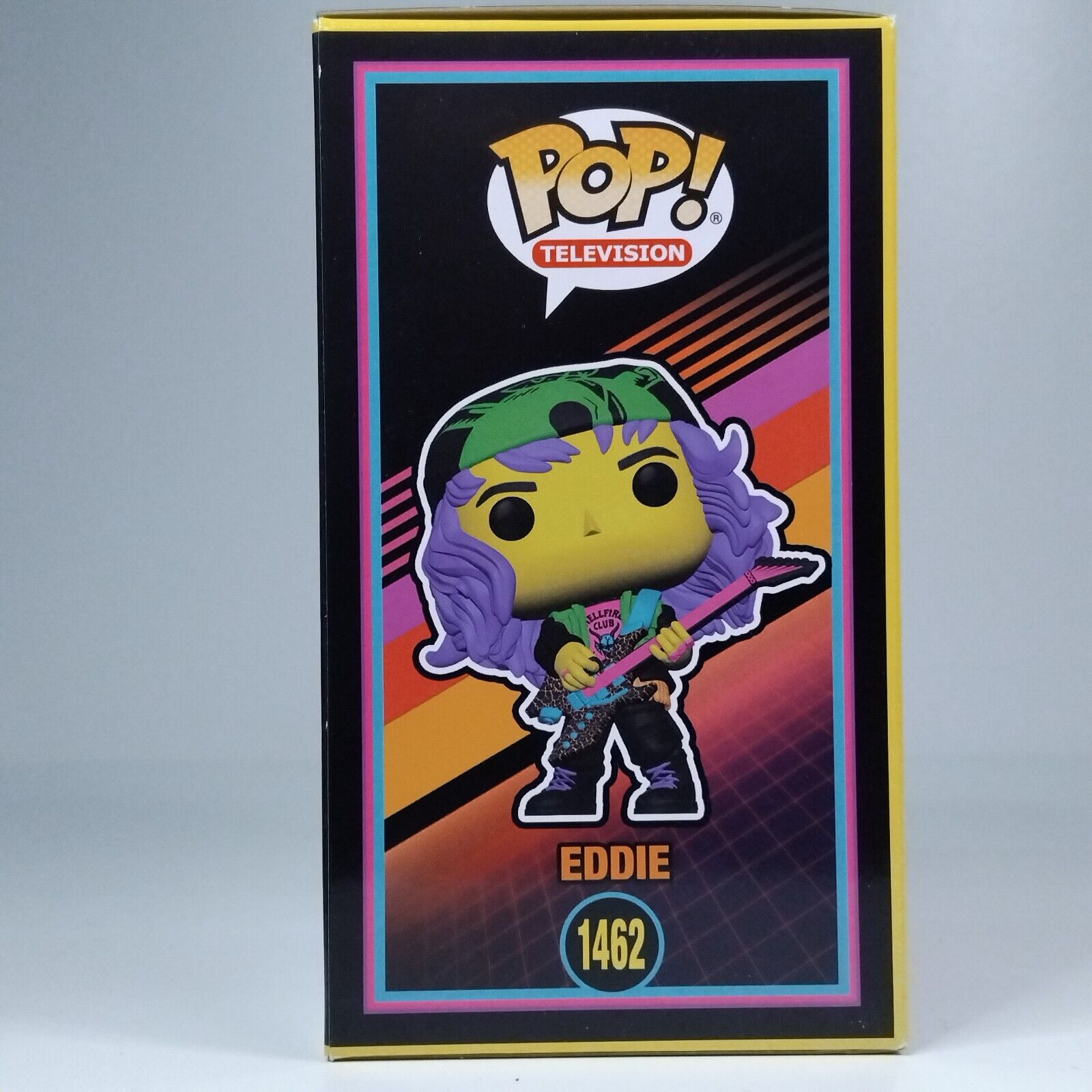 Funko Pop! TV Stranger Things Blacklight Eddie Special Edition #1462