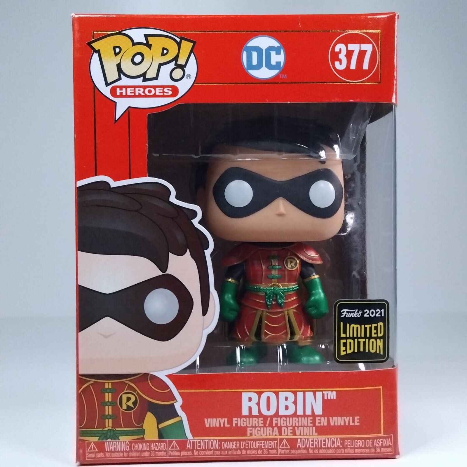 Funko Pop! DC Heroes Imperial Palace Robin Metallic Limited Edition #377