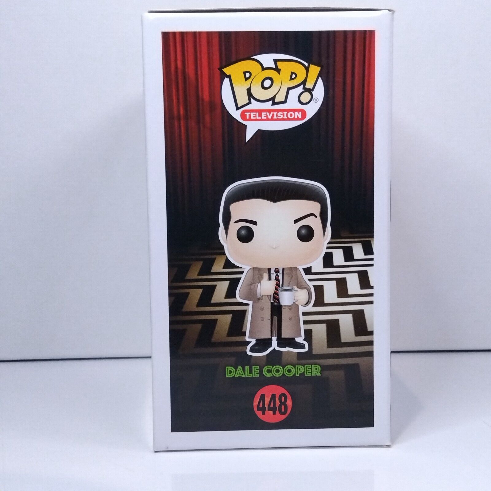 Funko Pop! TV Twin Peaks Dale Cooper Signed Kyle MacLachlan COA #448 WS