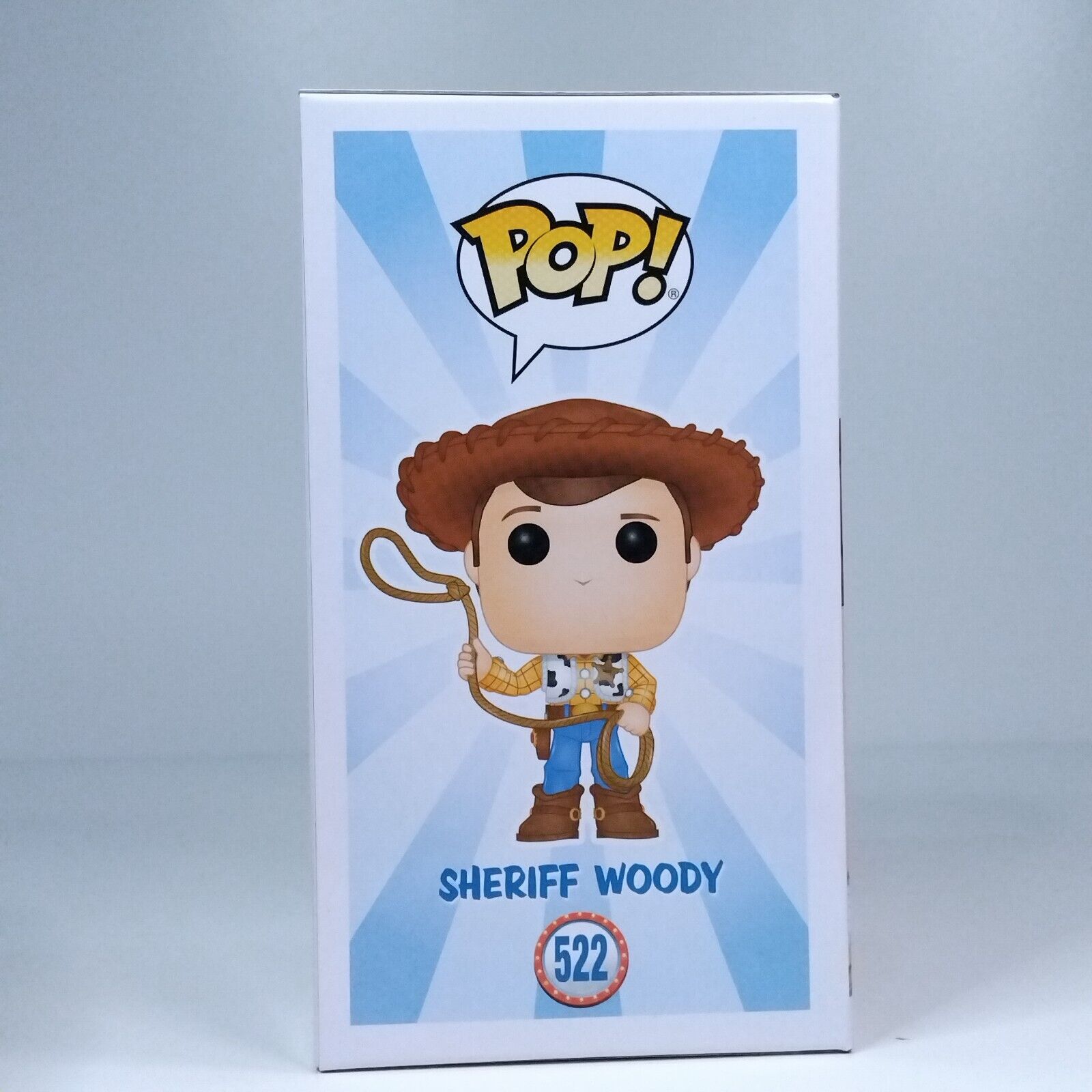 Funko Pop! Disney Toy Story Woody Andy Signed John Morris COA #522