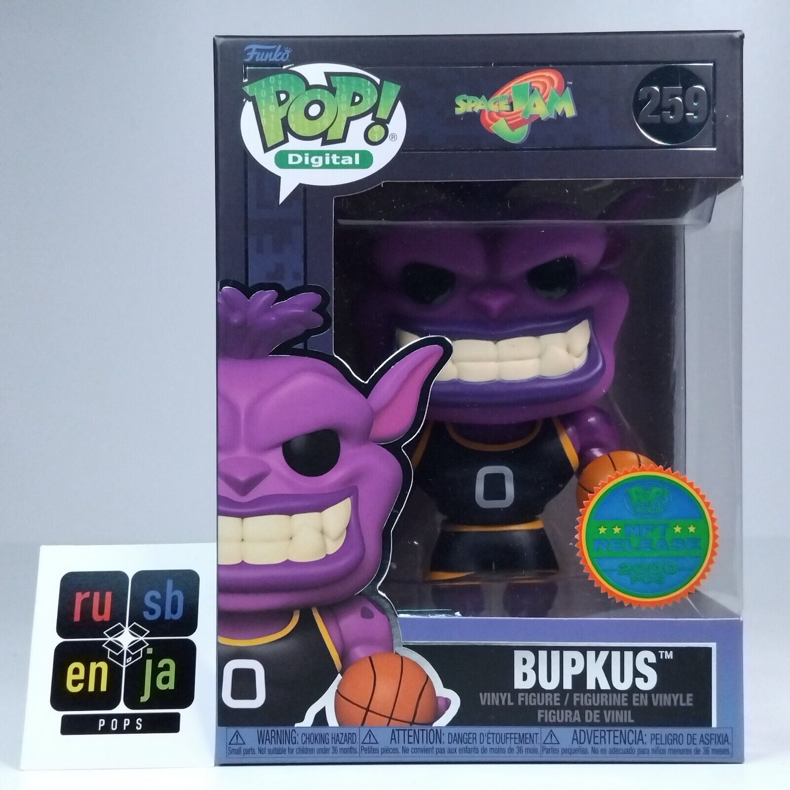 Funko Pop! Digital Animation Space Jam Bupkus 2,000 Pcs #259