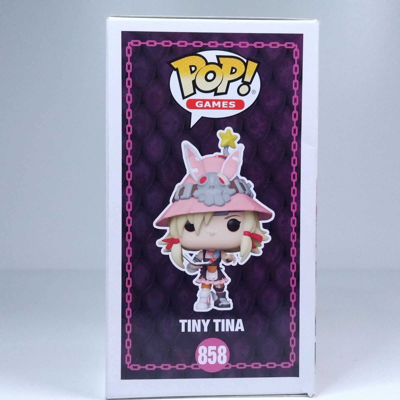 Funko Pop! Games Tiny Tinas Wonderlands Tiny Tina Signed Ashly Burch COA #858 WS