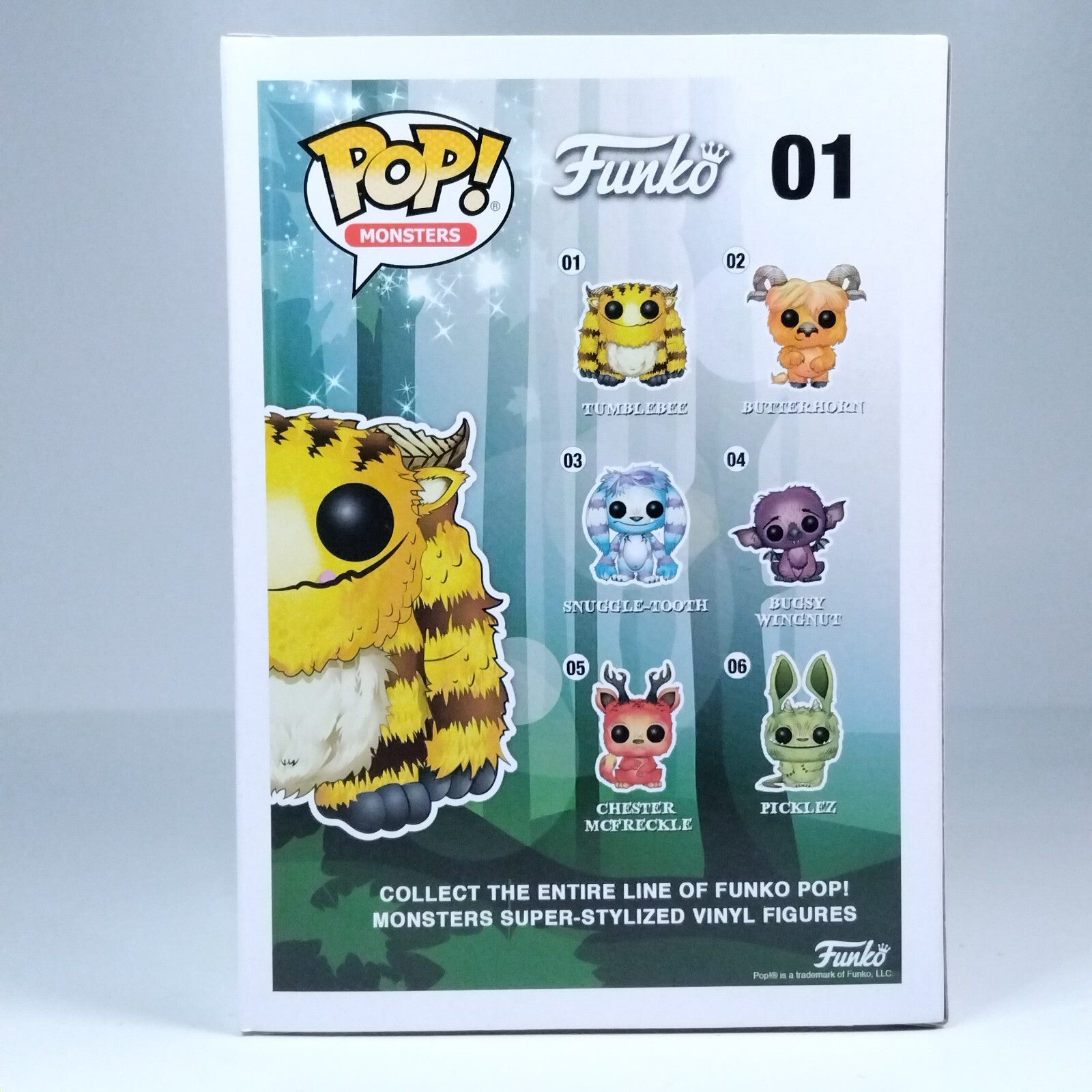 Funko Pop! Funko Wetmore Forest Monsters Tumblebee Yellow #01