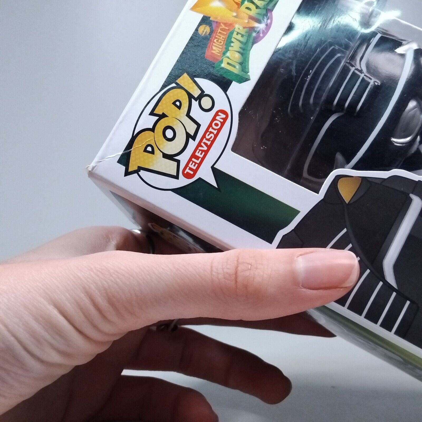 Funko Pop! TV Retro Power Rangers Black Ranger Walter Jones COA #361