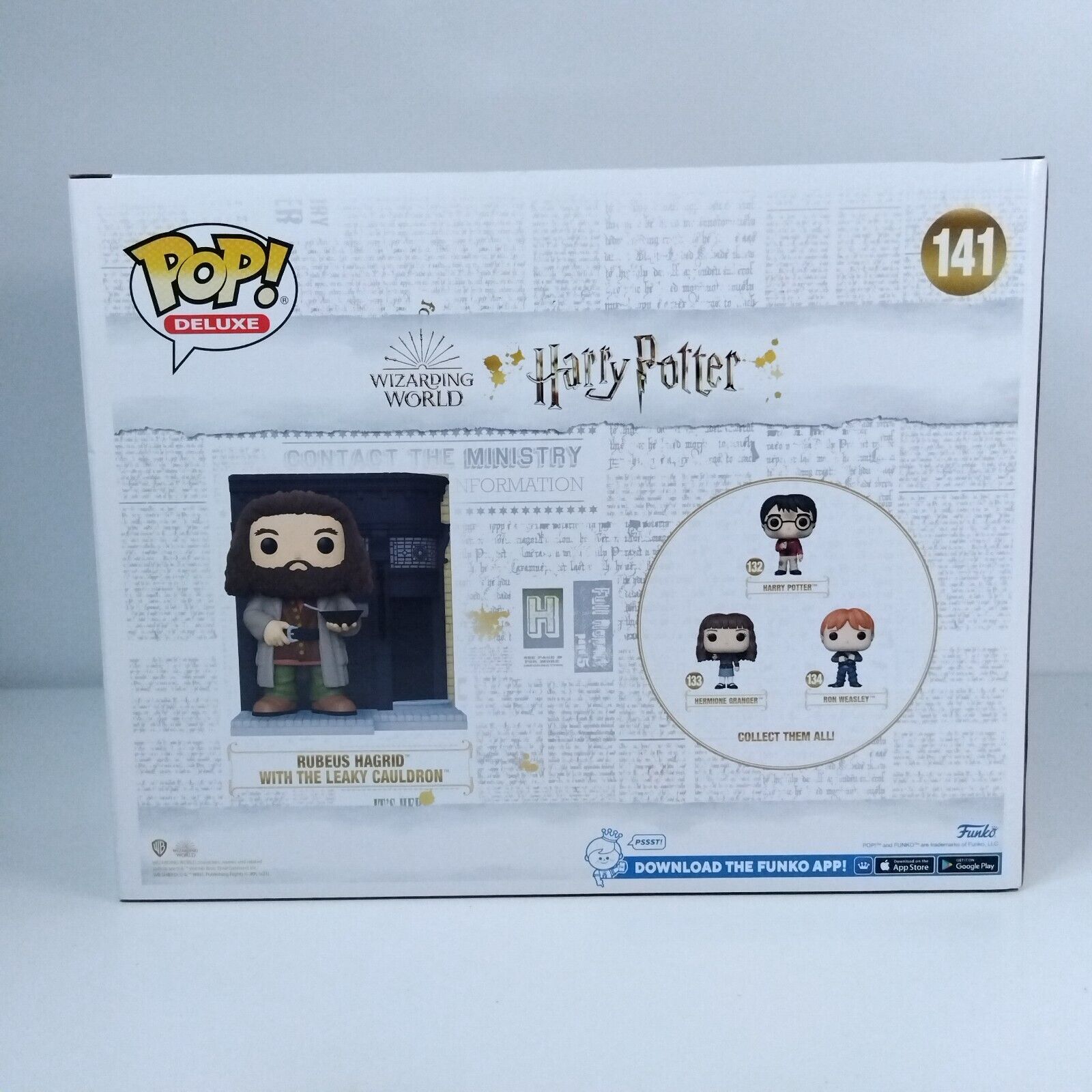 Funko Pop! Harry Potter Rubeus Hagrid with the Leaky Cauldron #141