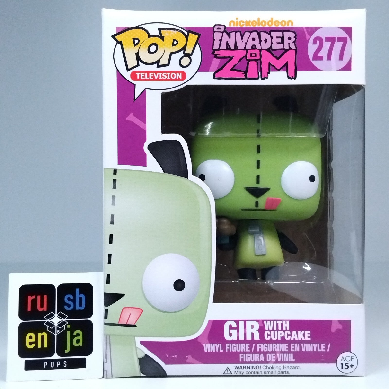 Funko Pop! TV Animation Invader Zim Gir with Cupcake #277