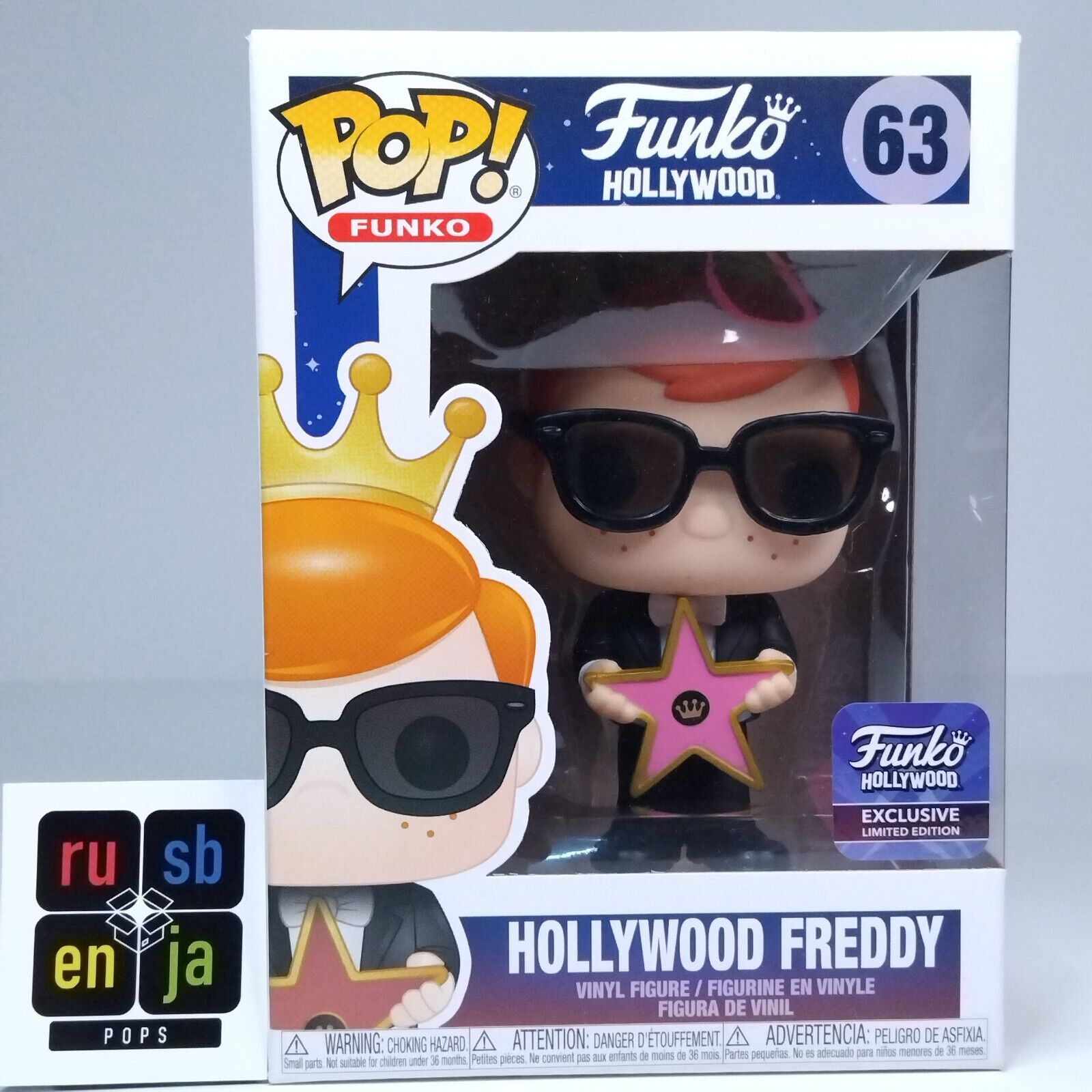 Funko Pop! Freddy Funko - Hollywood Star Freddy Exclusive #63