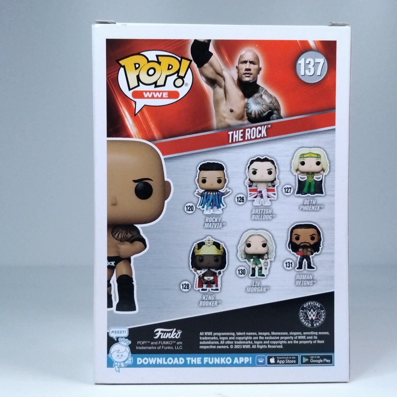 Funko Pop! WWE - The Rock #137