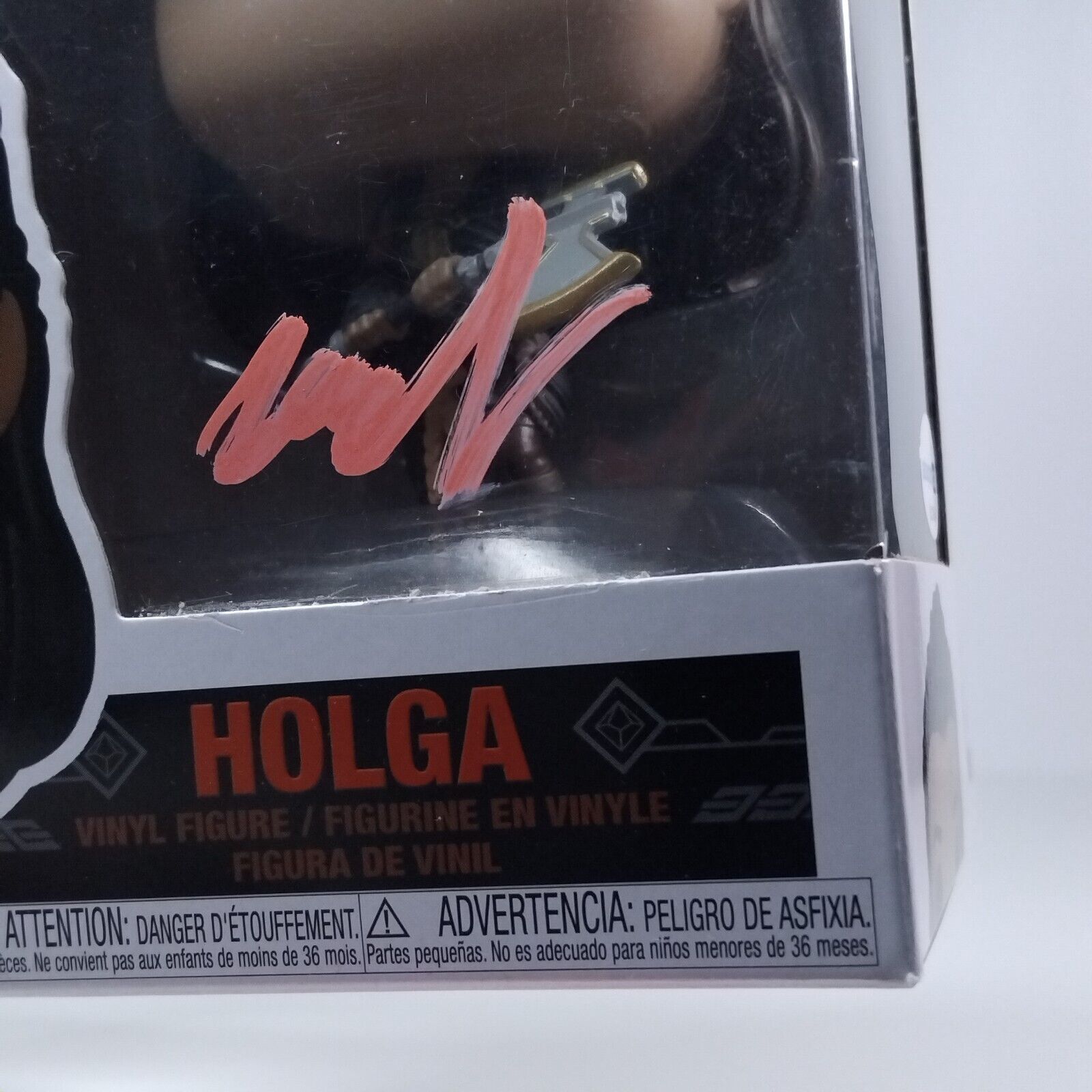 Funko Pop! Movies Dungeons Dragons Holga Signed Michelle Rodriguez COA #1326 WS