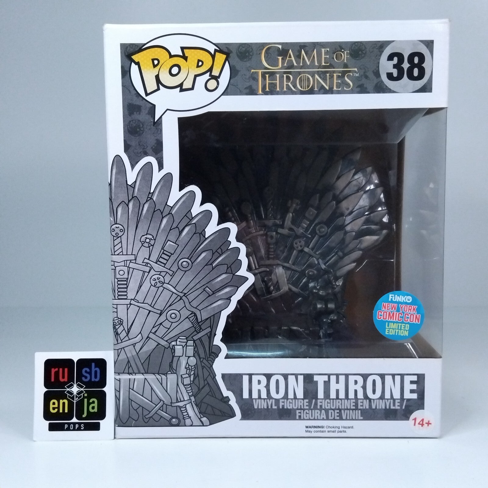 Funko Pop! TV Game of Thrones Iron Throne NYCC Edition #38