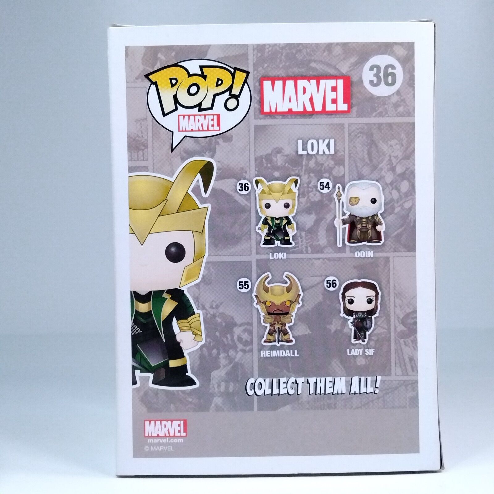 Funko Pop! Marvel Thoir Loki Frost Giant Glows in the Dark Exclusive #36