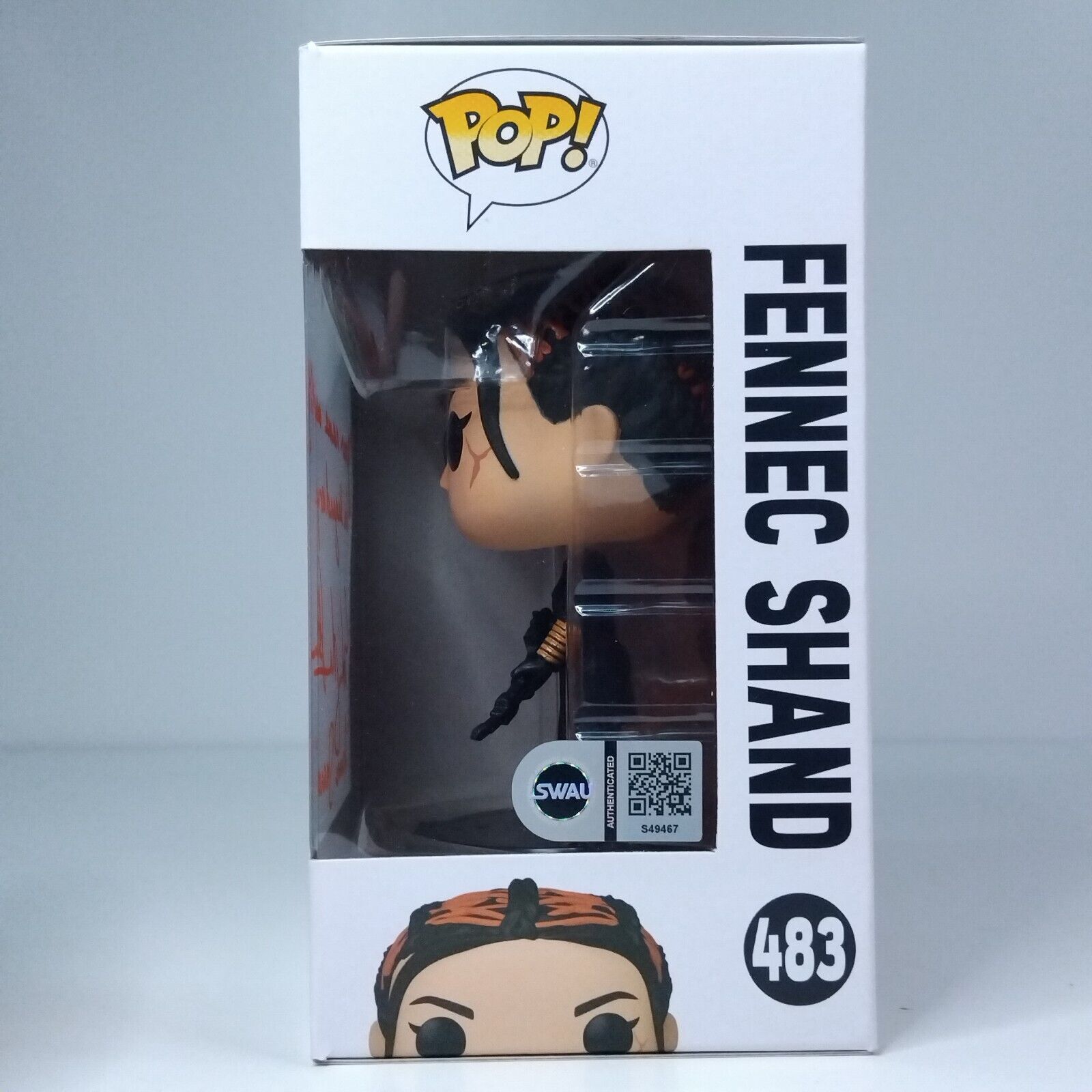 Funko Pop! The Mandalorian Fennec Shand Signed Ming-Na Wen COA & Quote #483