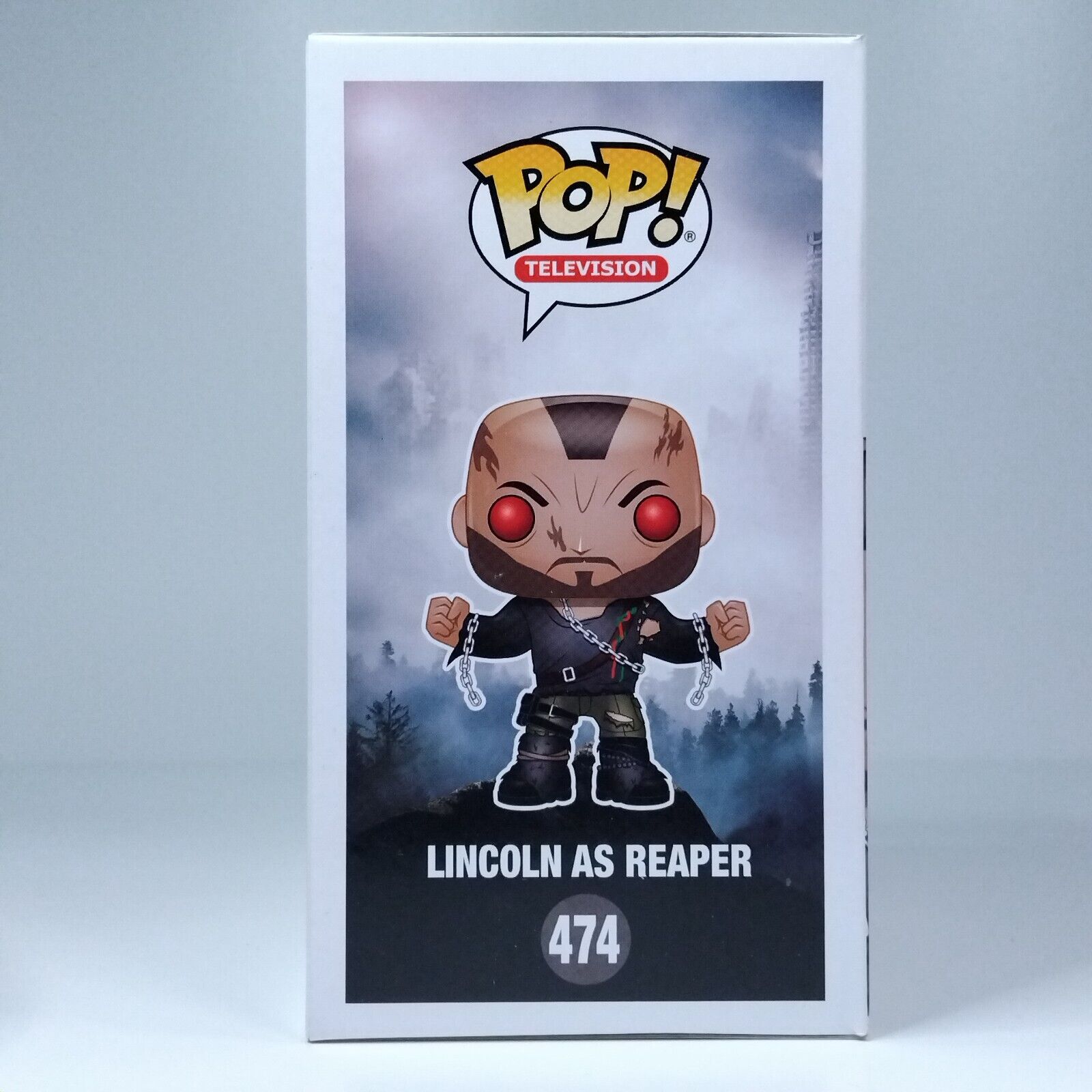 Funko Pop! TV The 100 Lincoln as Reaper SDCC Signed Ricky Whittle COA #474